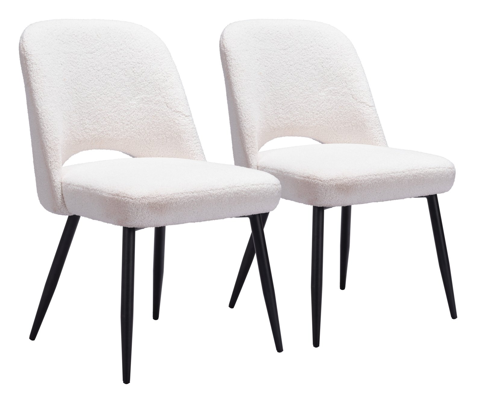 Teddy Dining Chair (Set of 2) Ivory - Image 15