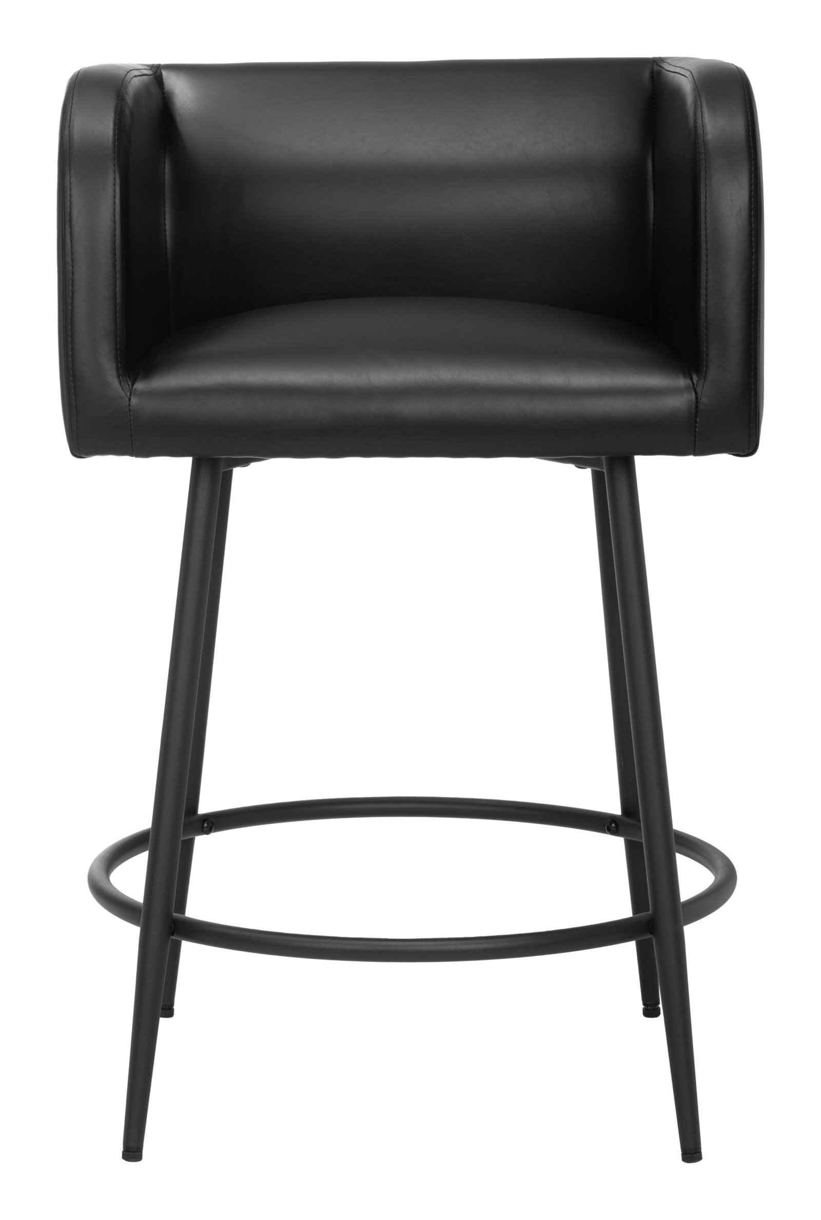 Horbat Counter Stool (Set of 2) Black - Image 3