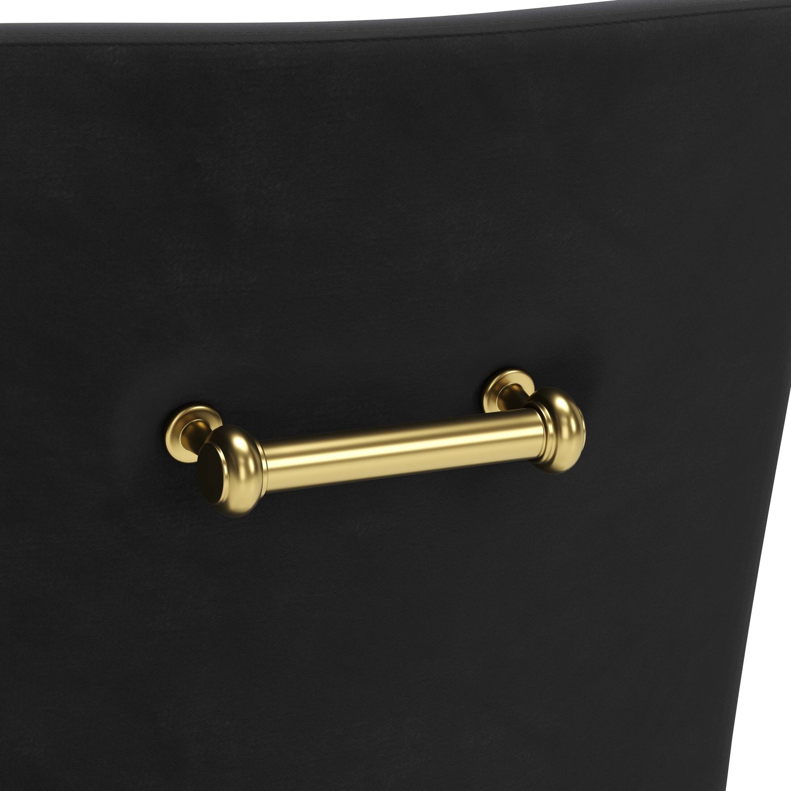 Maxine Dining Chair Black & Gold - Image 9