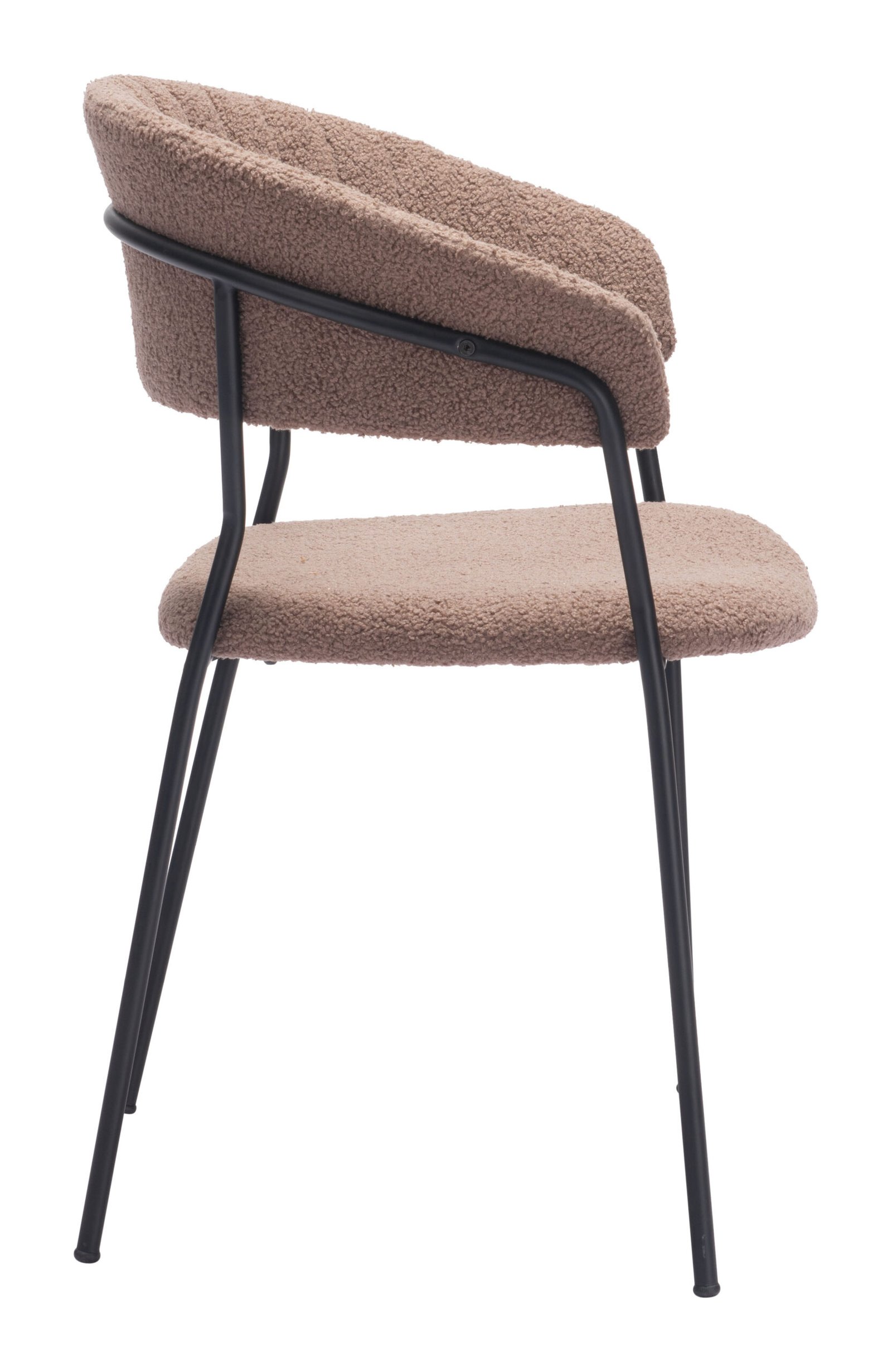 Josephine Dining Chair (Set of 2) Brown - Image 5