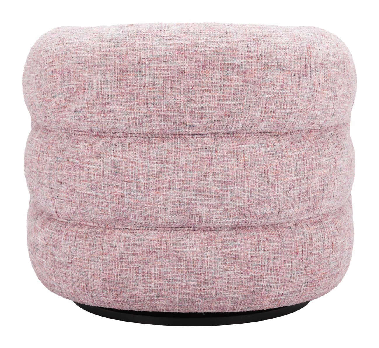 Refine Swivel Chair Pink Tweed - Image 4