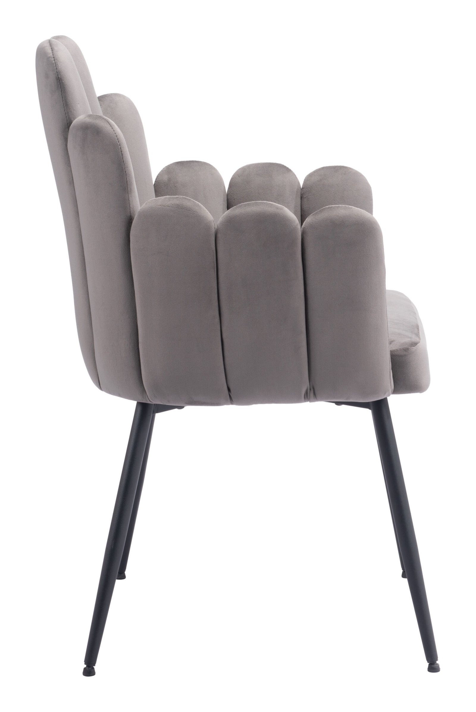 Noosa Dining Chair (Set of 2) Gray - Image 4