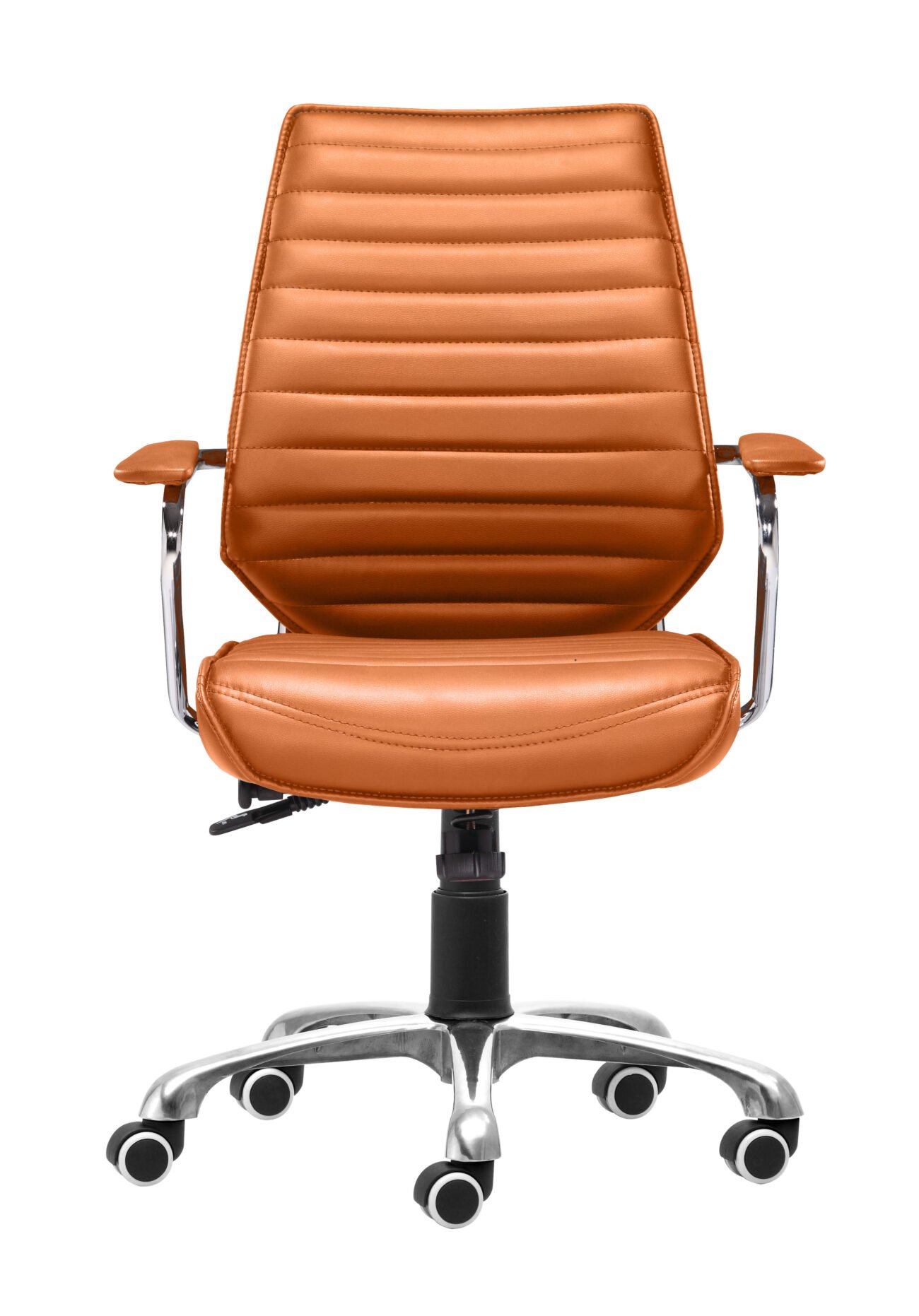 Enterprise Low Back Office Chair Orange - Image 4