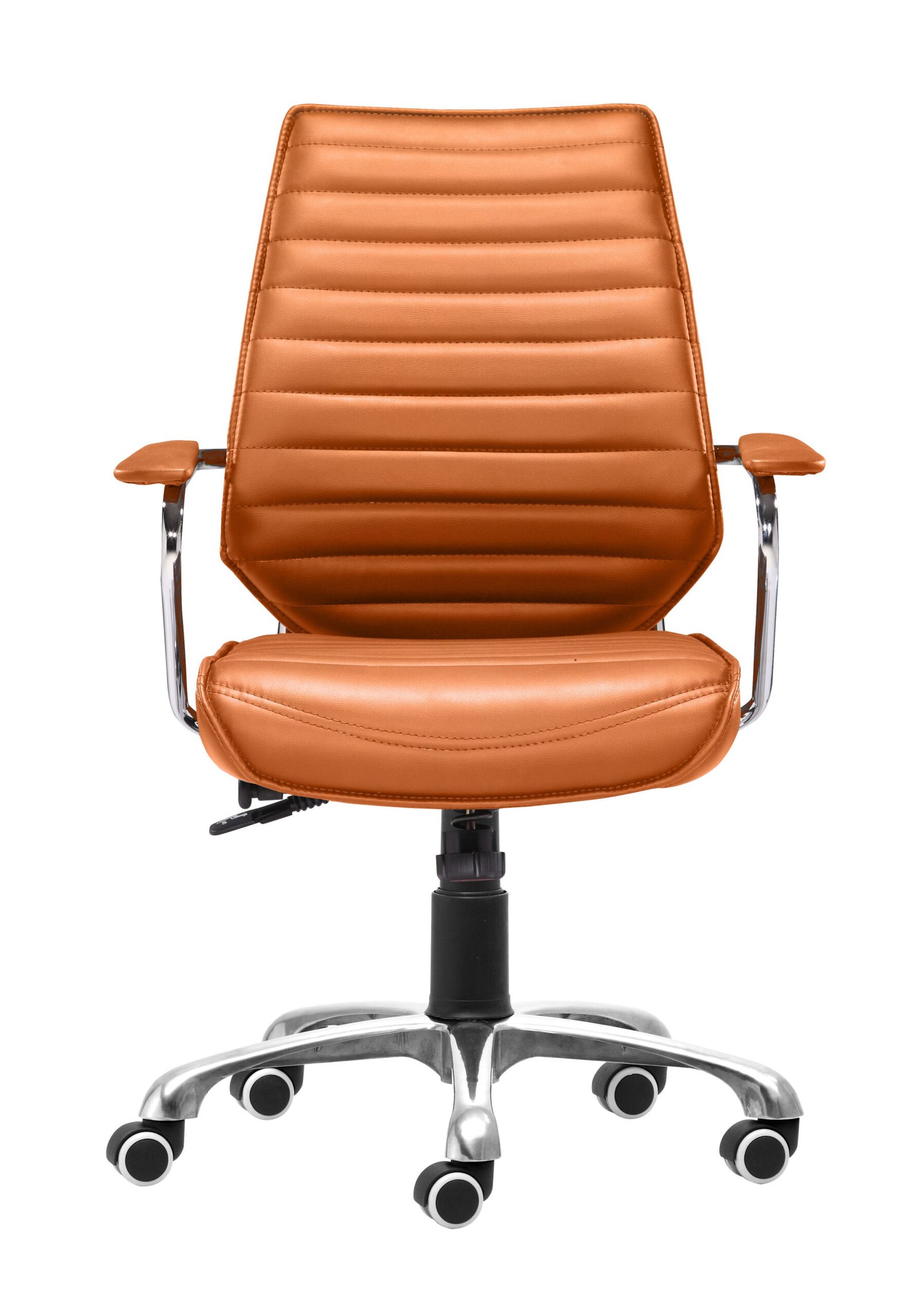Enterprise Low Back Office Chair Orange - Image 4