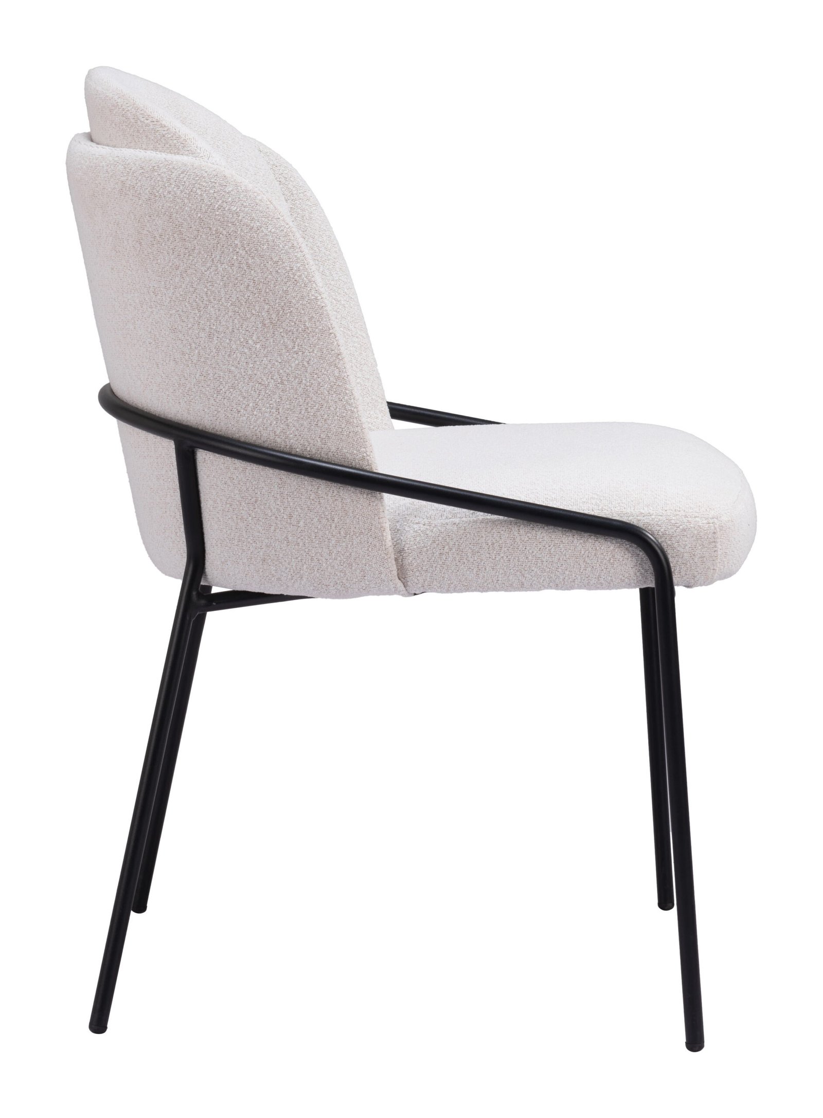 Jambi Dining Chair (Set of 2) Ivory - Image 2