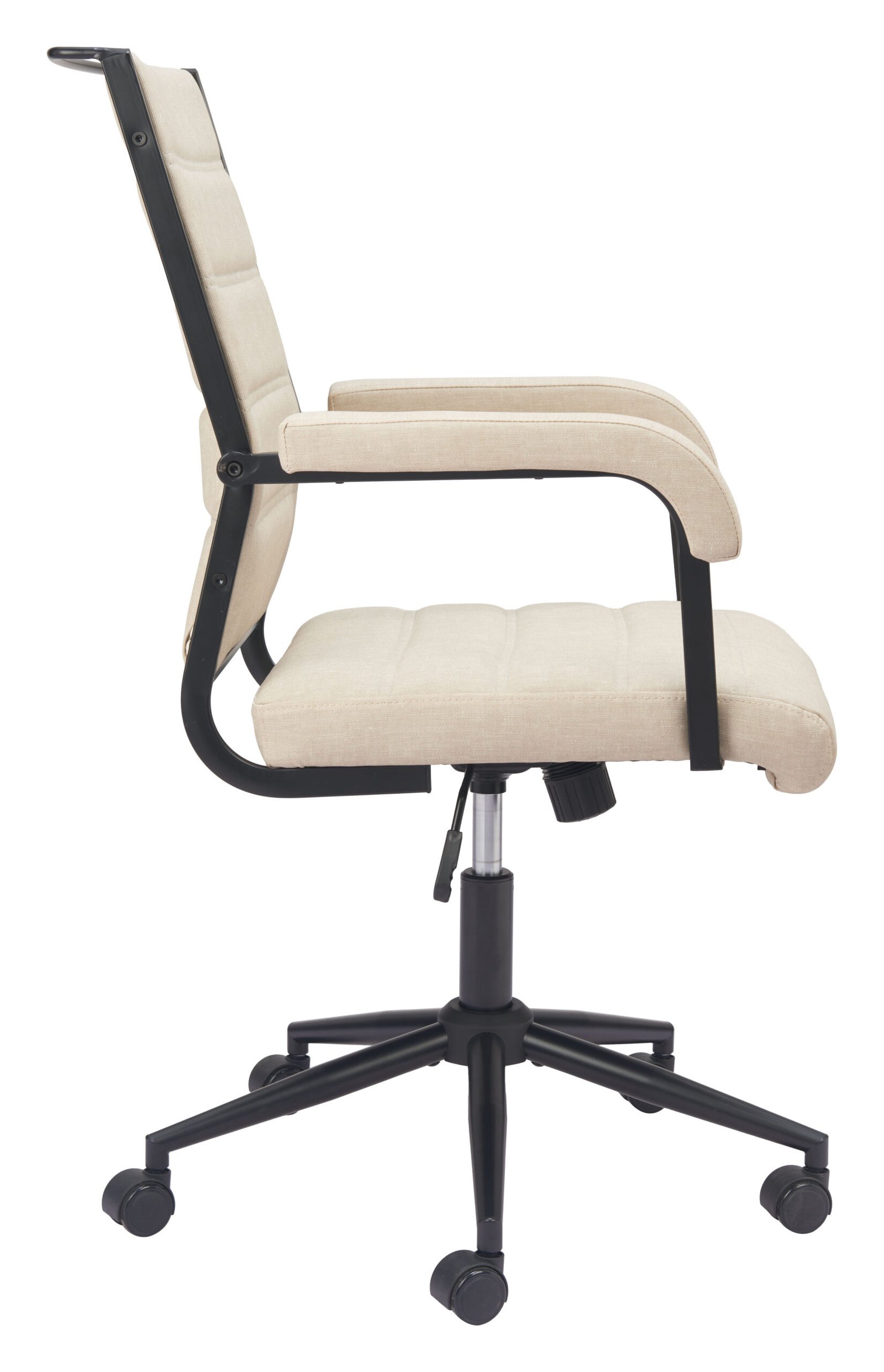 Auction Office Chair Beige - Image 2