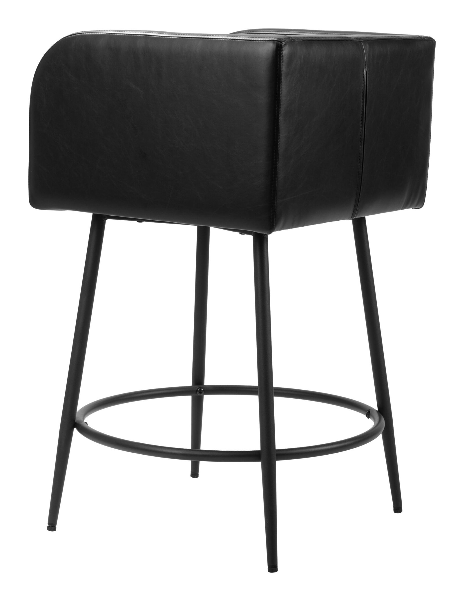 Horbat Counter Stool (Set of 2) Black - Image 5