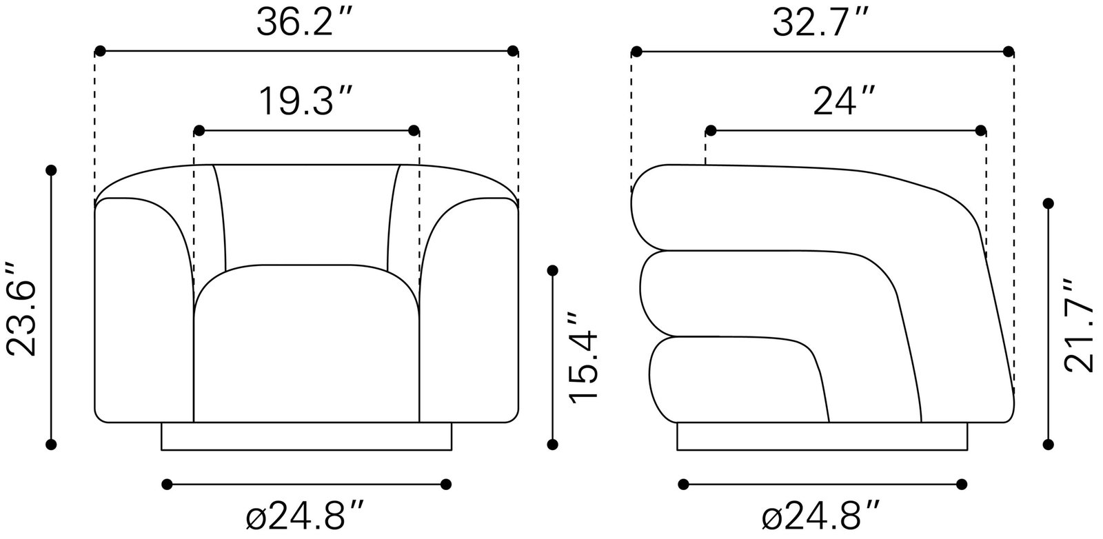 Havn Accent Chair Black - Image 8