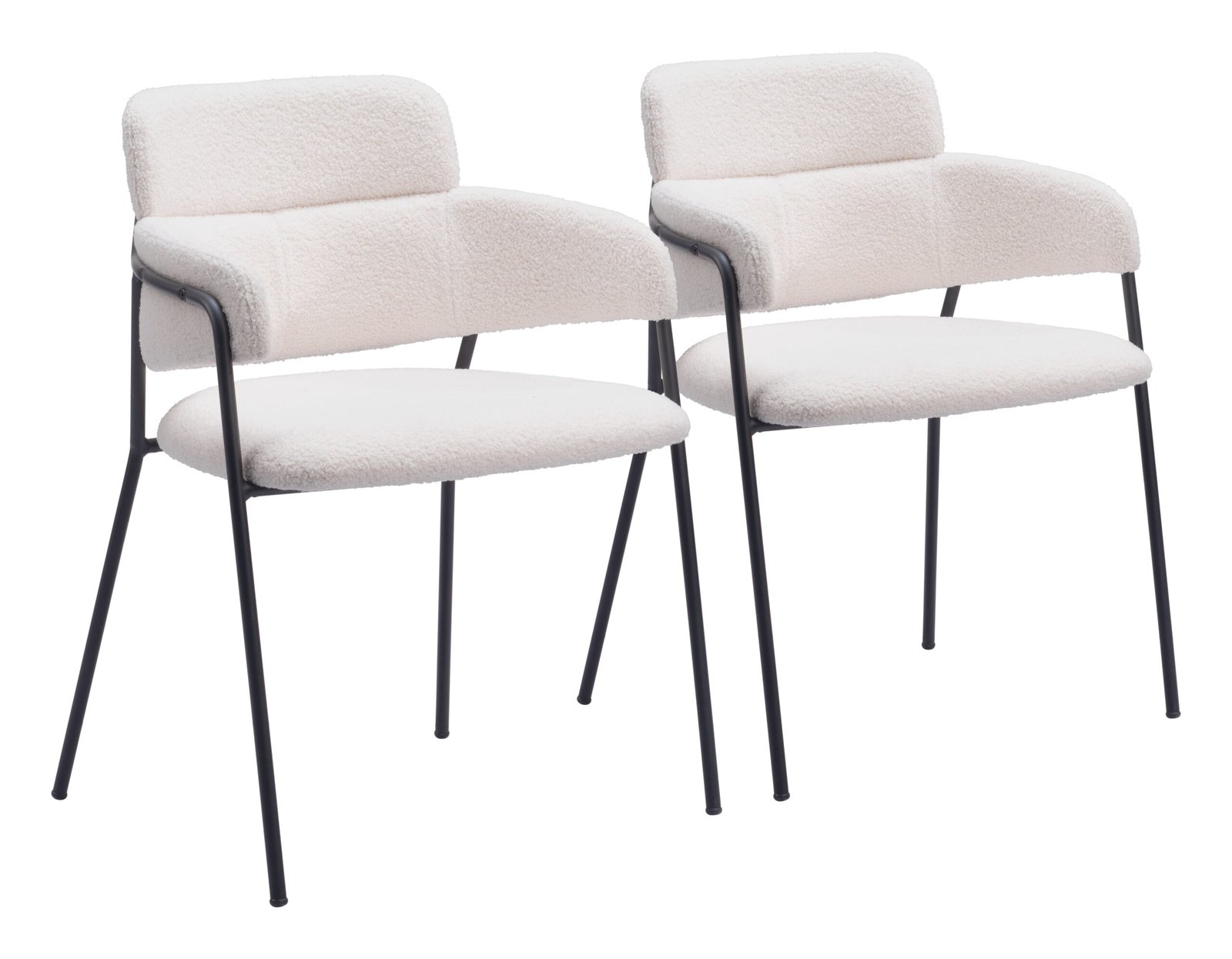 Marcel Dining Chair (Set of 2) Cream - Image 13