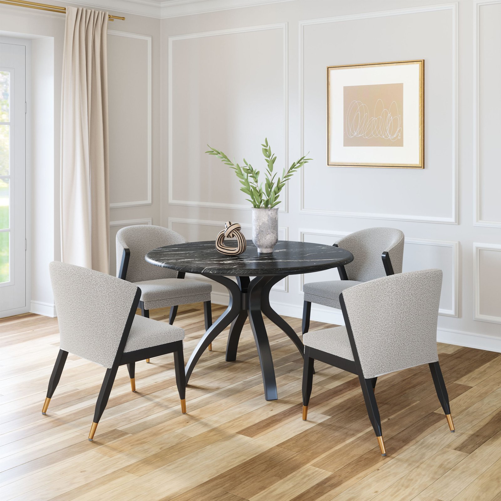 Pula Dining Chair Misty Gray - Image 2