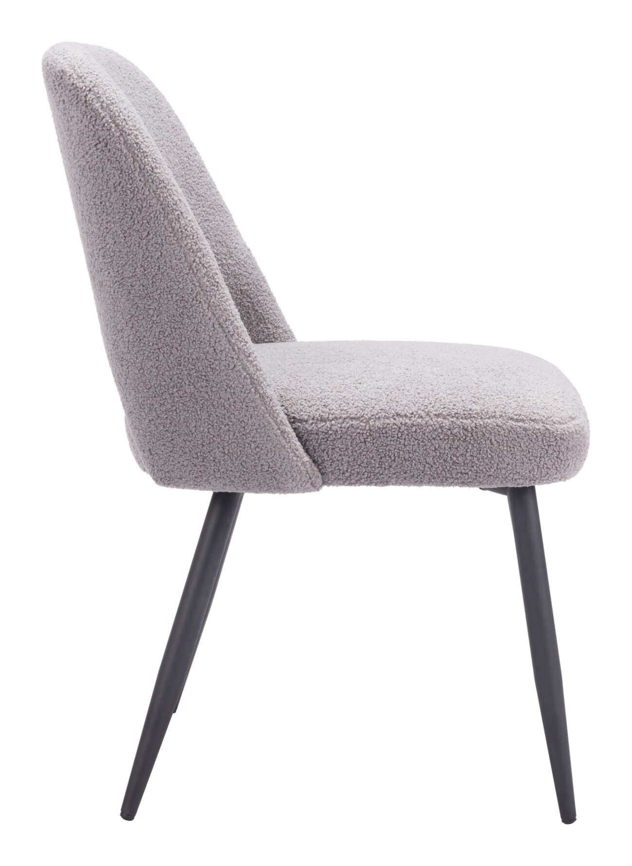 Teddy Dining Chair (Set of 2) Gray - Image 5
