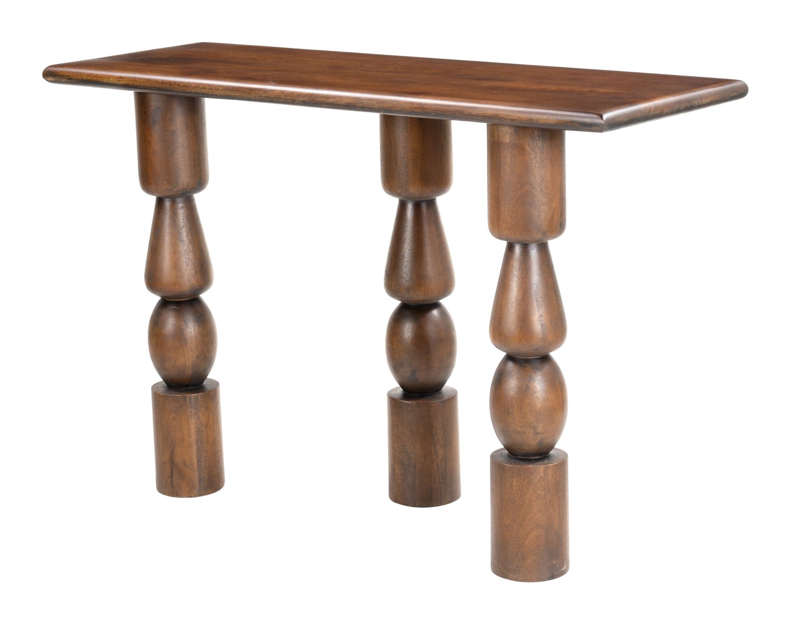 Split Console Table Brown - Image 6