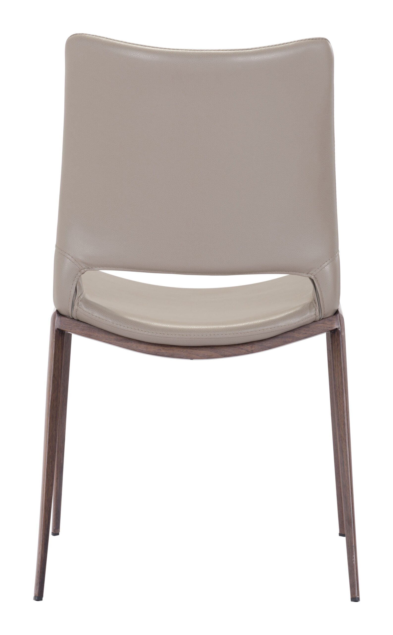 Ace Dining Chair (Set of 2) Brown & Walnut - Image 6