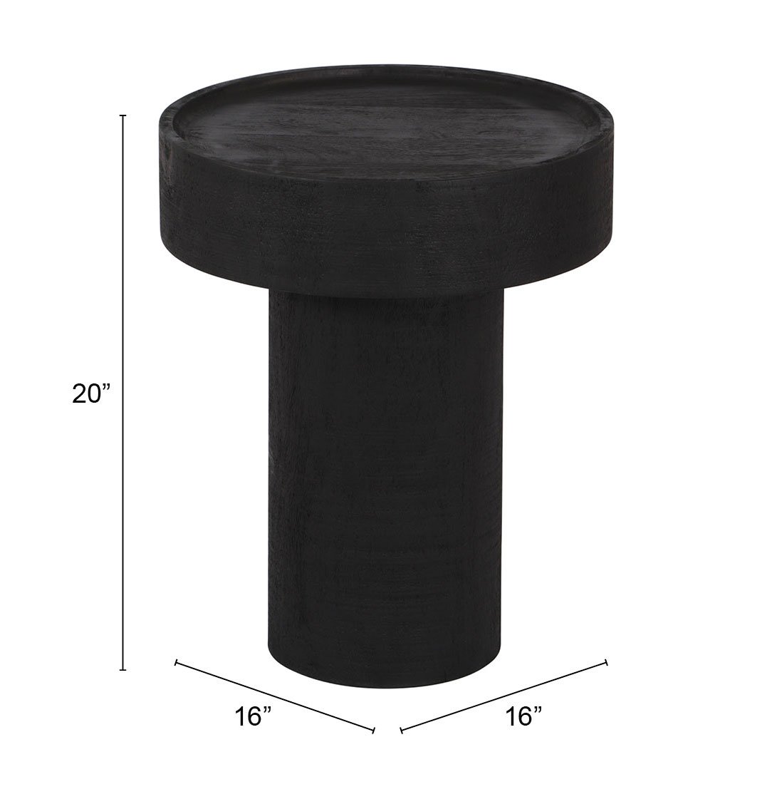 Watson Side Table Black - Image 8