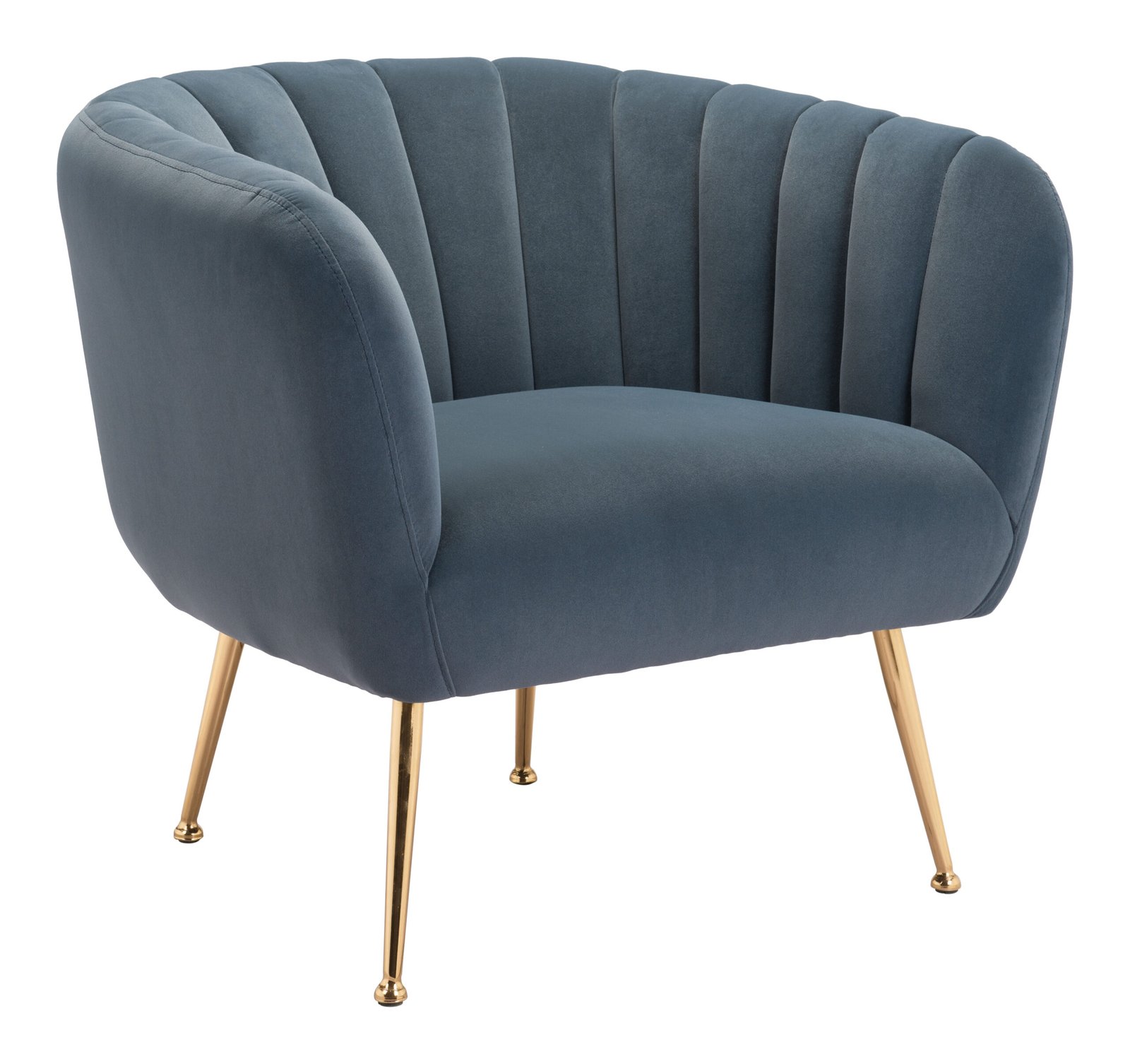 Deco Accent Chair Gray - Image 4