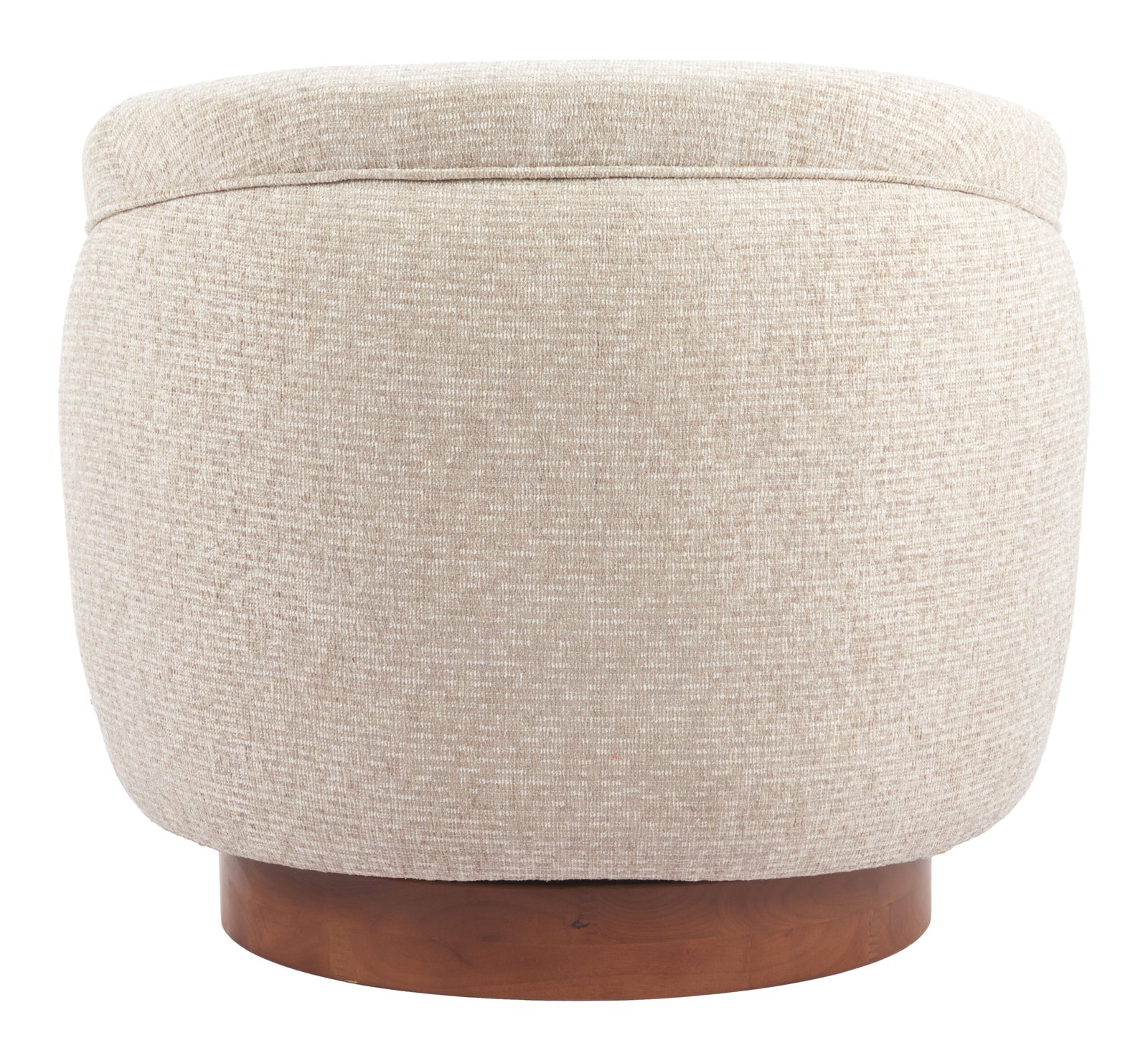 Vinta Swivel Chair Beige - Image 4