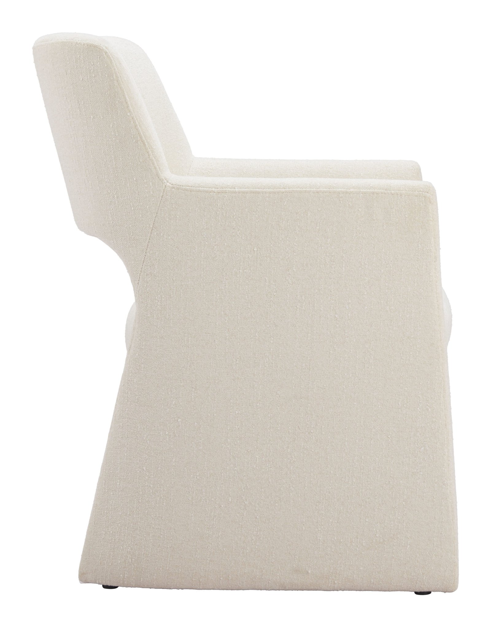 Minet Dining Chair Linen White - Image 4