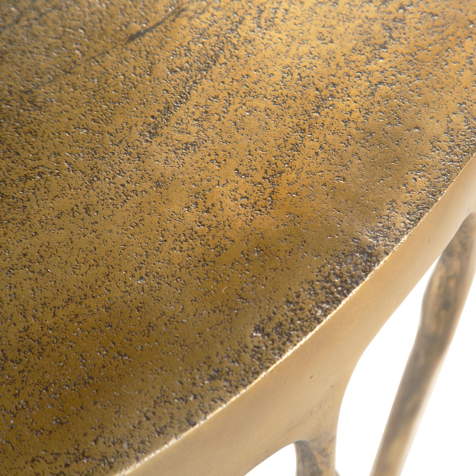 Drip Coffee Table Antique Brass - Image 5