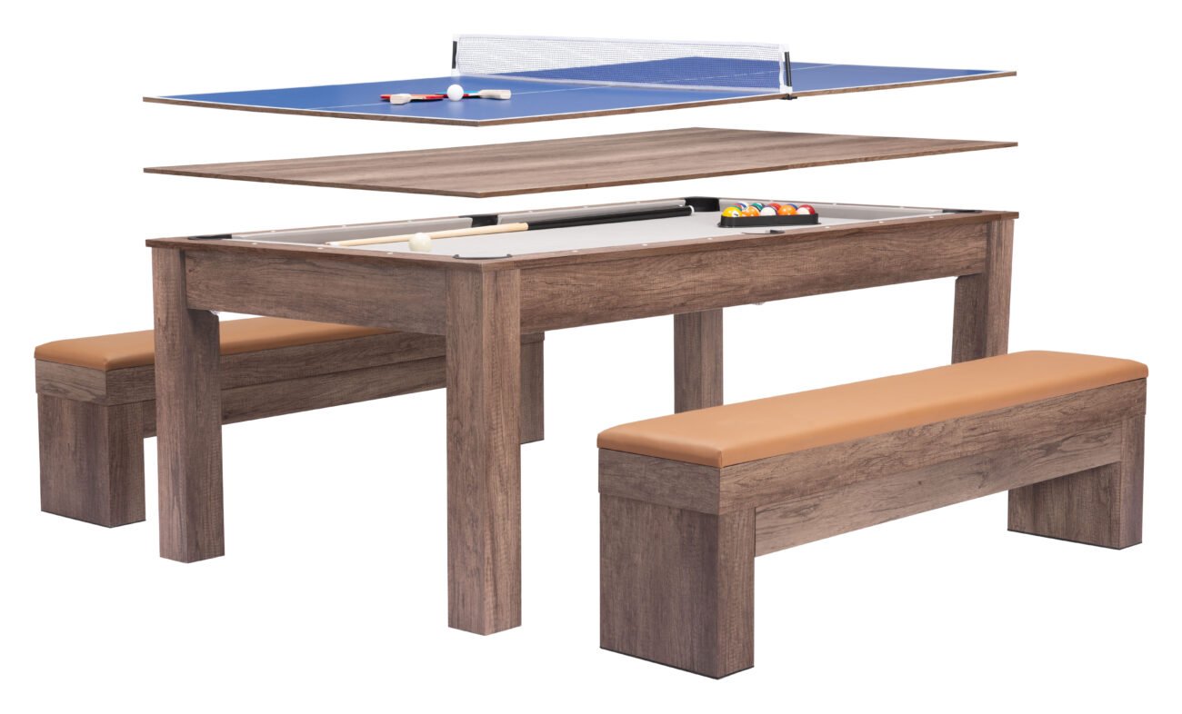 Bonker 3 in 1 Table Brown - Image 20