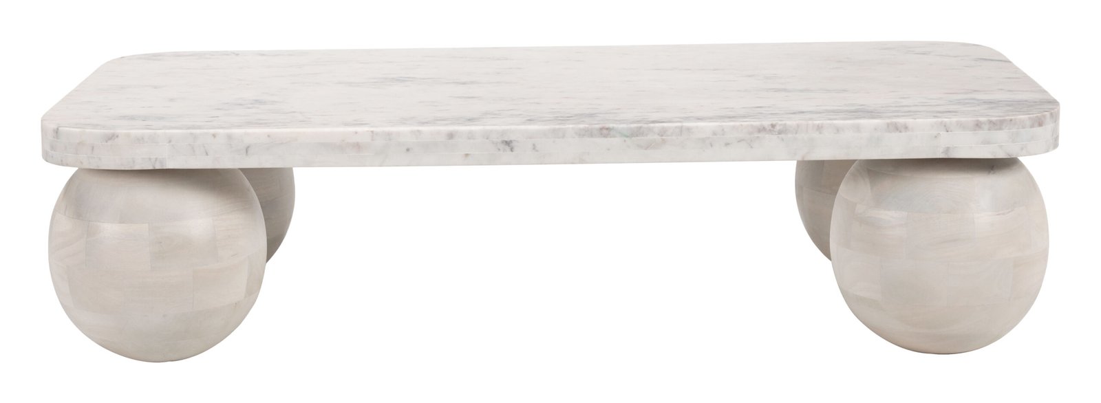Camakat Coffee Table White & Whitewashed - Image 5
