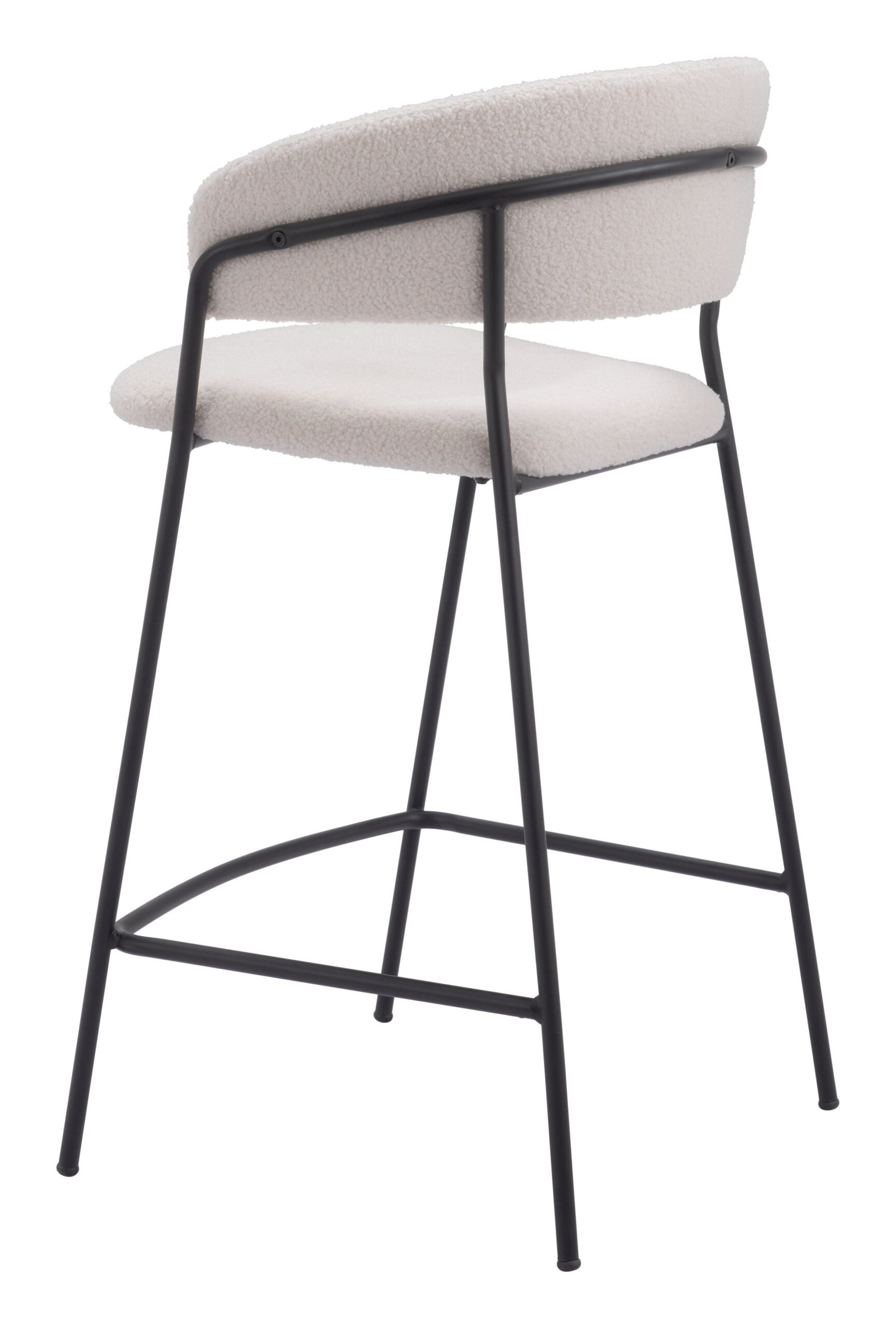 Josephine Counter Stool (Set of 2) Cream - Image 6