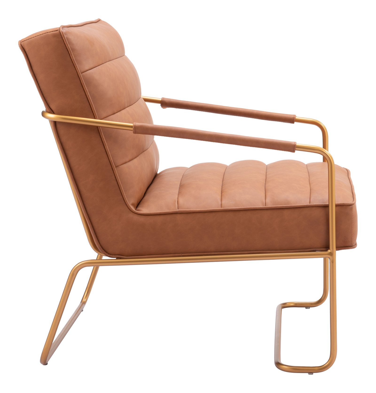 Dallas Accent Chair Vintage Brown - Image 3