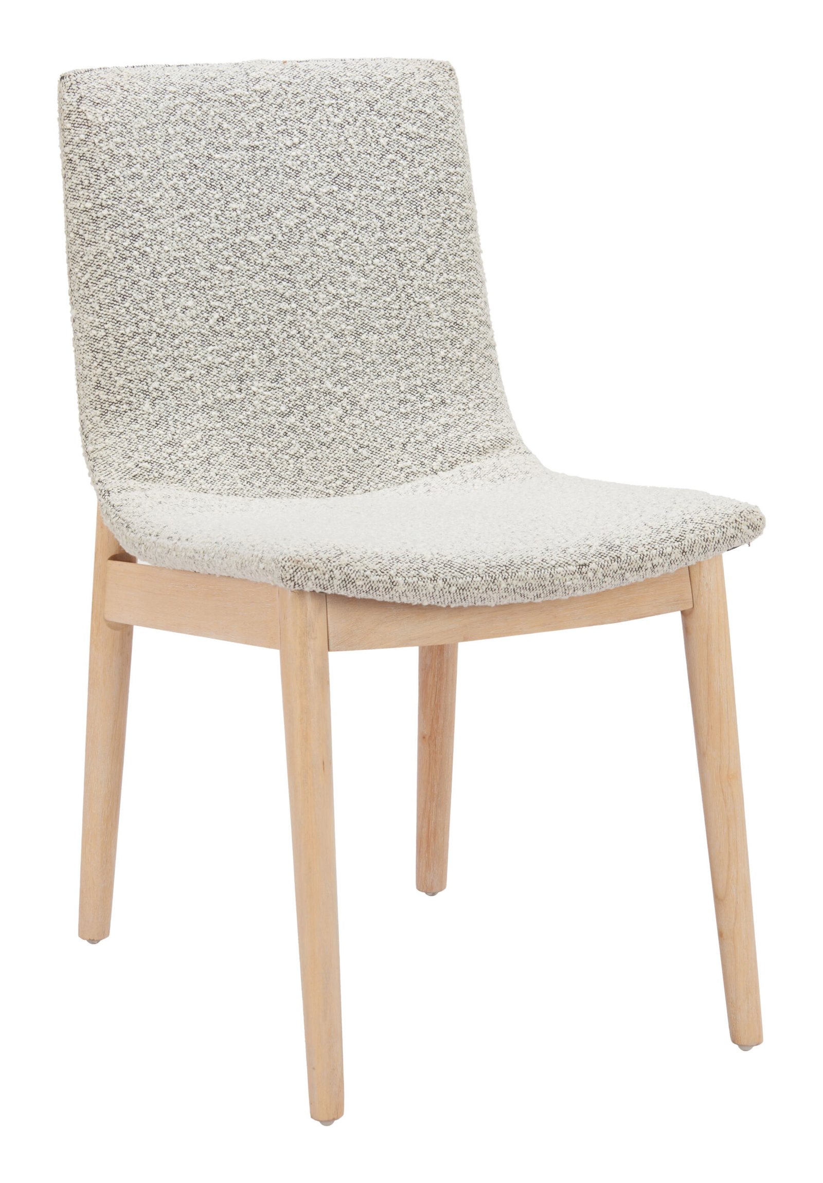 Raha Dining Chair (Set of 2) Gray & Whitewashed - Image 6