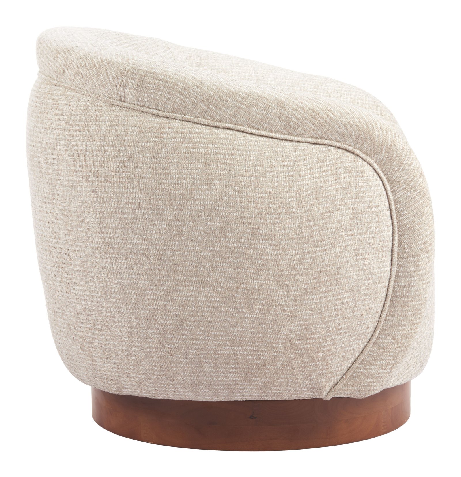 Vinta Swivel Chair Beige - Image 2