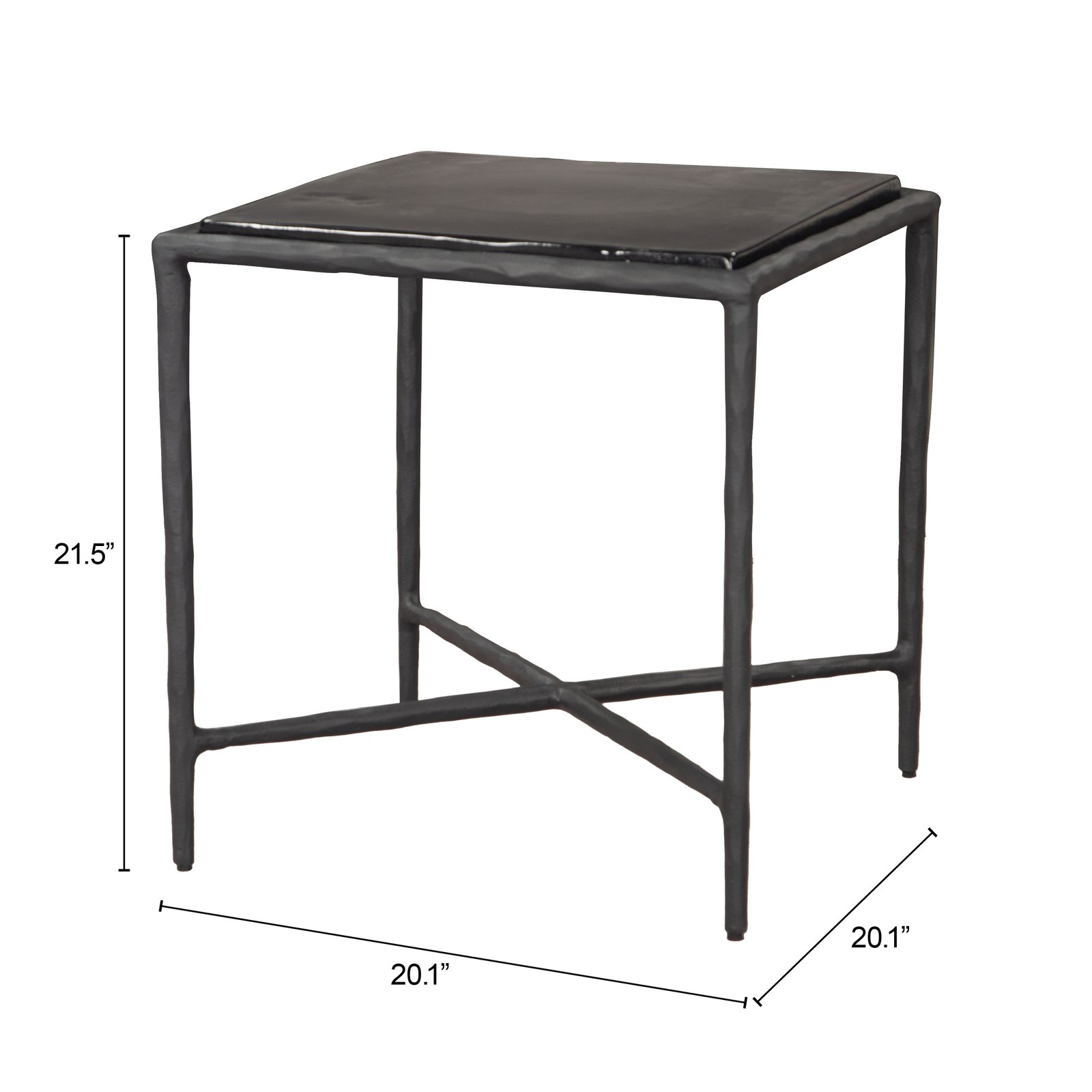 Cloe Side Table Black - Image 6