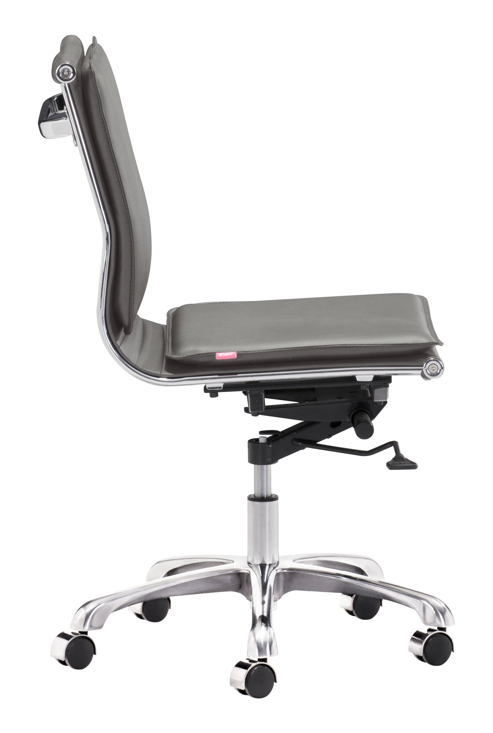 Lider Plus Armless Office Chair Gray - Image 5