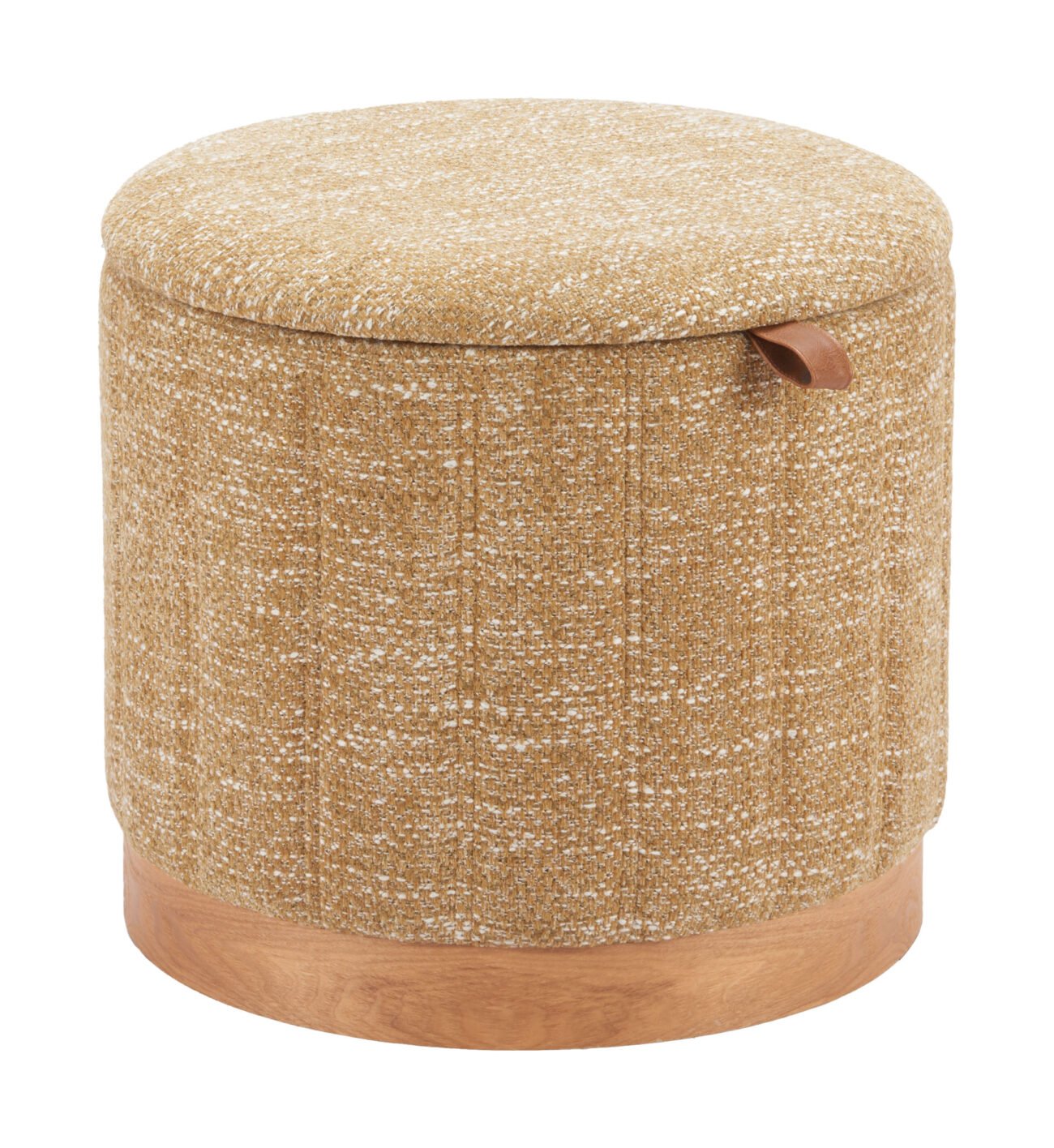 Fije Storage Ottoman Oat Yellow - Image 5