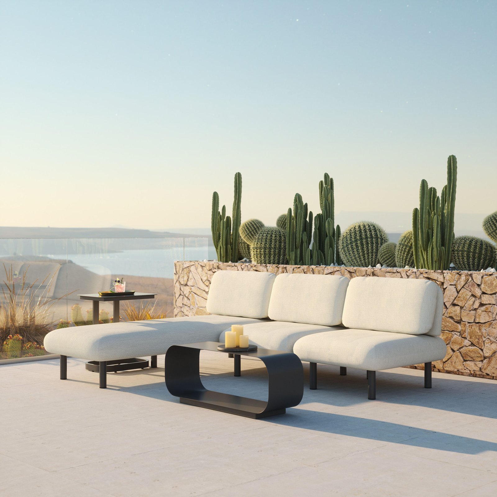 Brisa Coffee Table Charcoal - Image 3