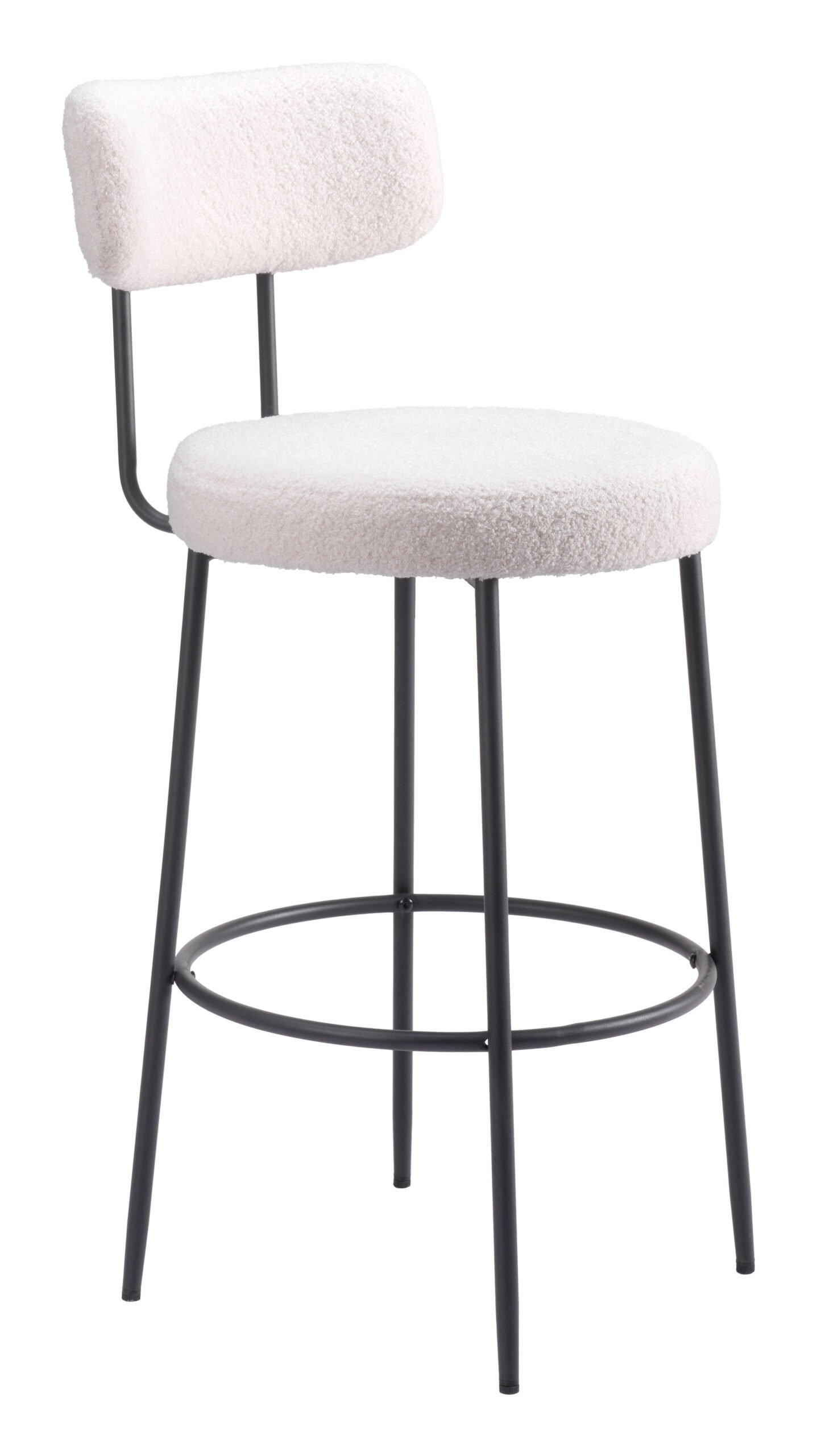 Blanca Barstool (Set of 2) Ivory - Image 7
