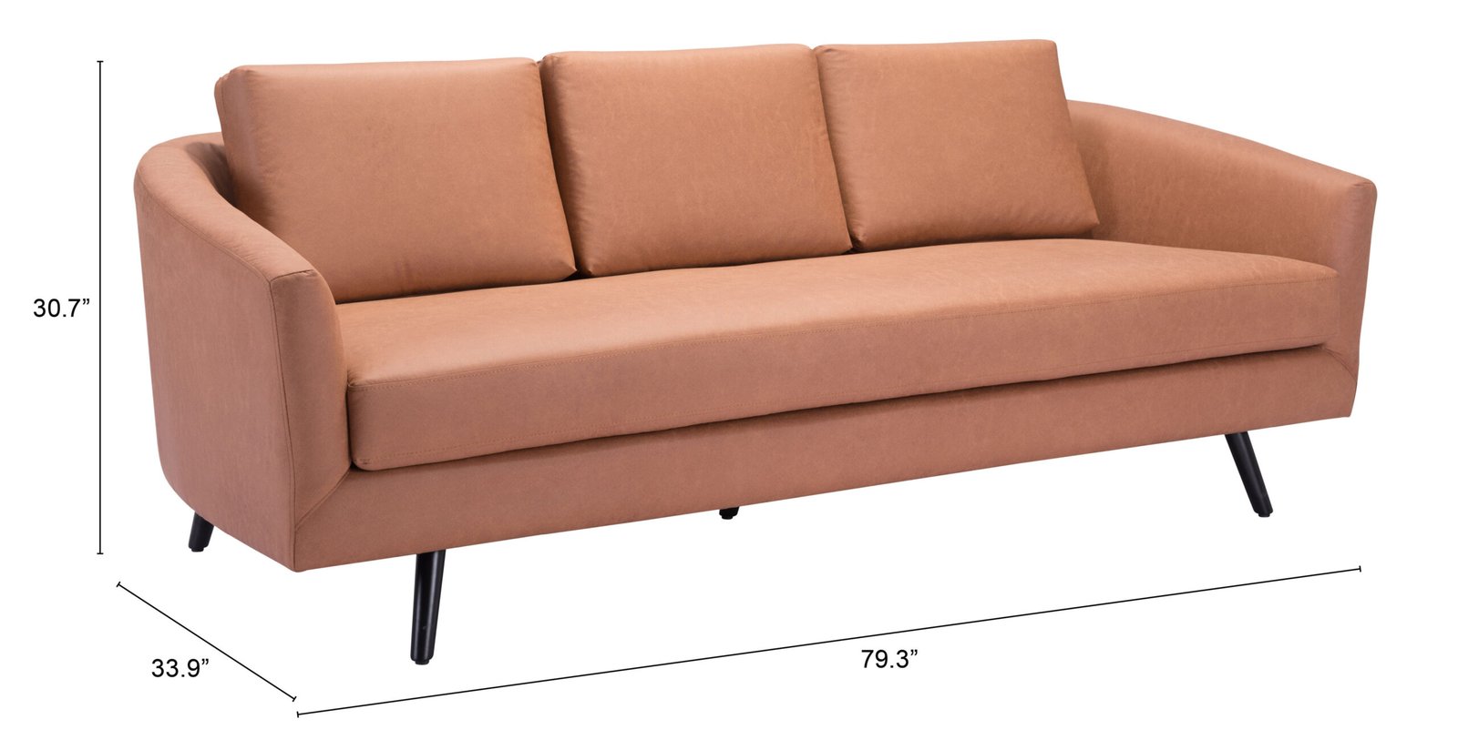 Divinity Sofa Brown - Image 10