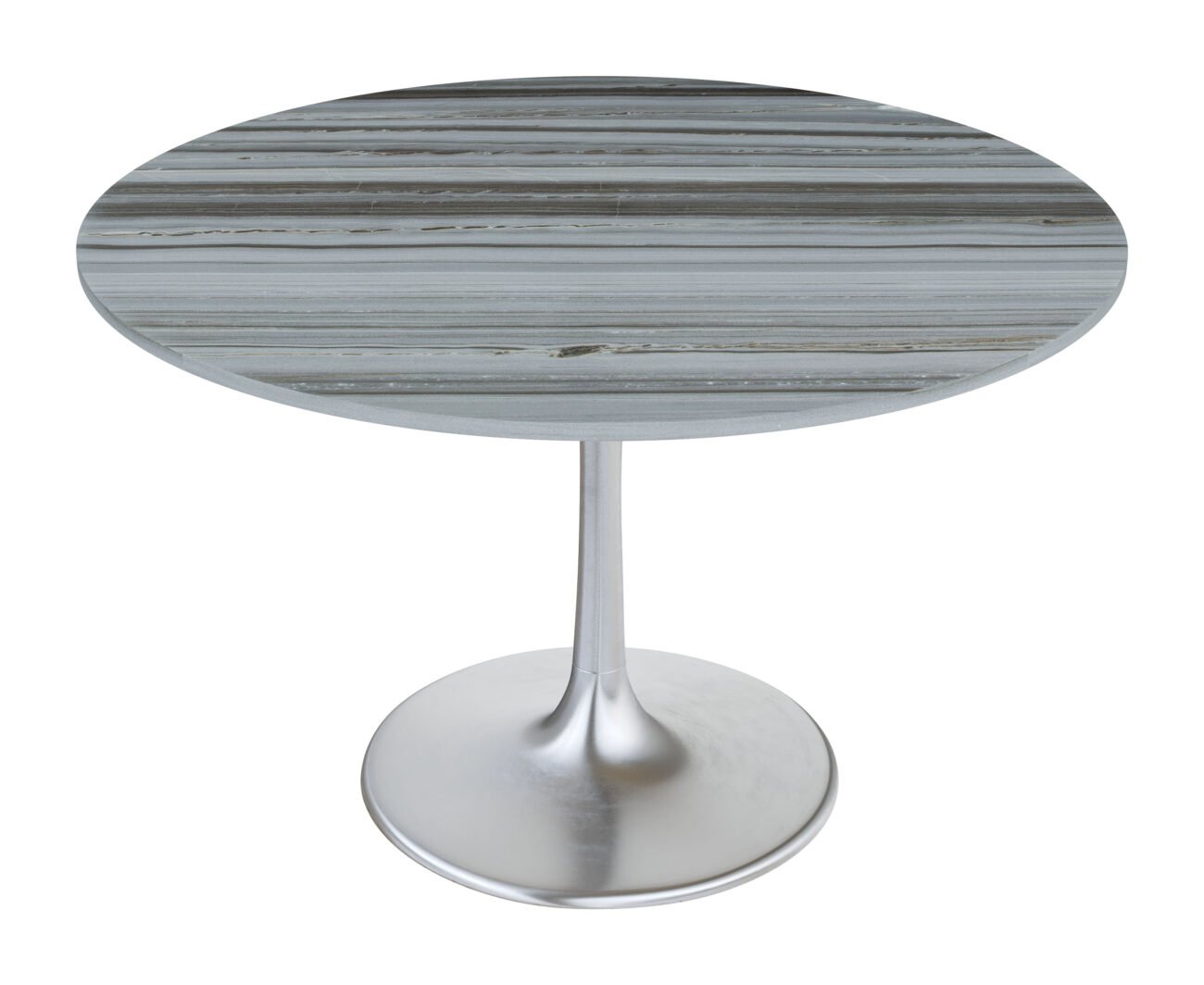 Star City Dining Table Gray & Silver - Image 4