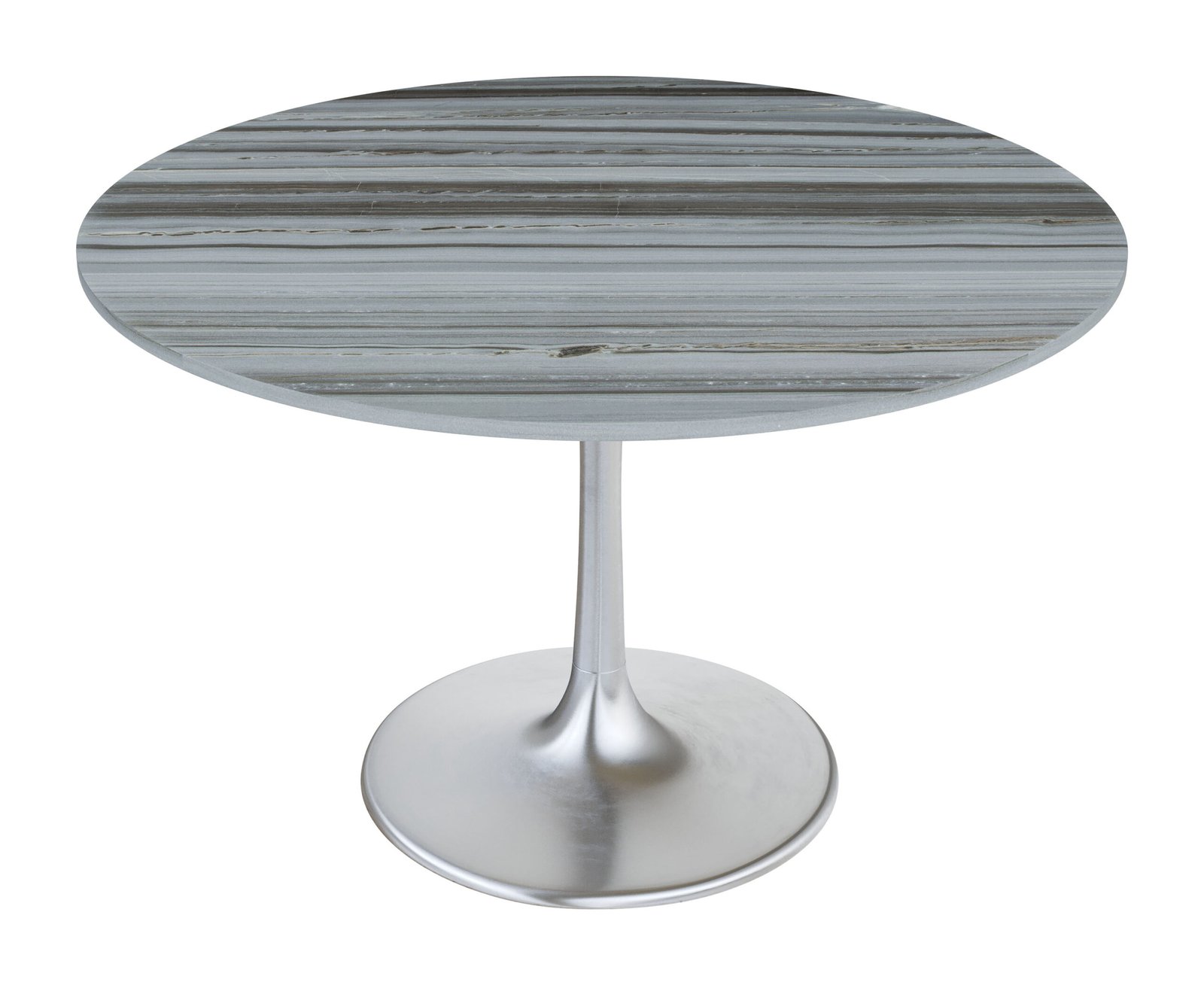 Star City Dining Table Gray & Silver - Image 4
