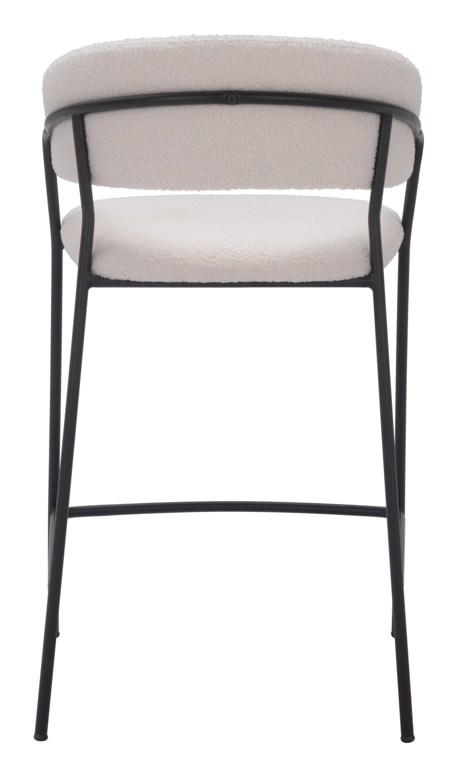 Josephine Counter Stool (Set of 2) Cream - Image 5