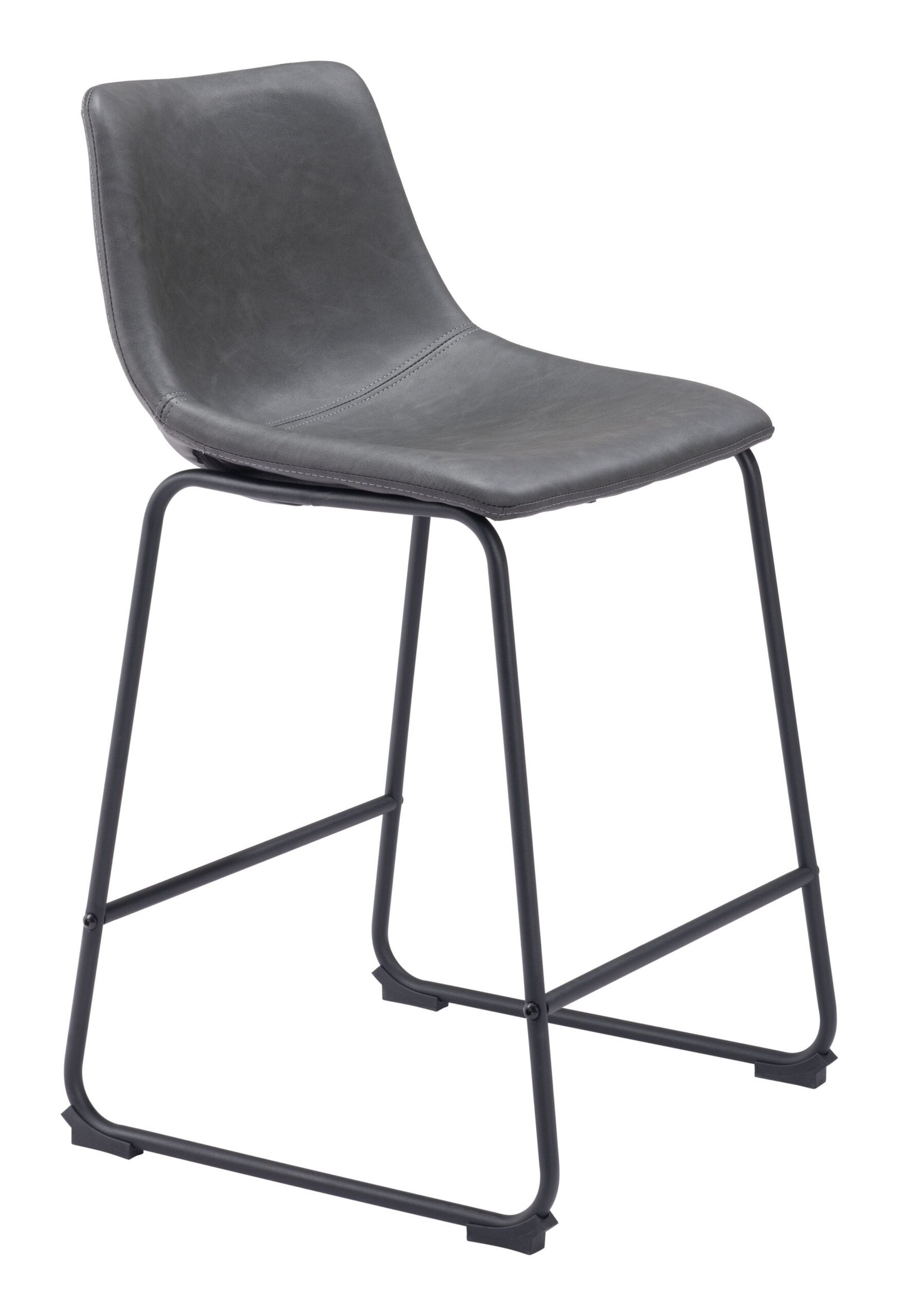 Smart Counter Stool (Set of 2) Charcoal - Image 8