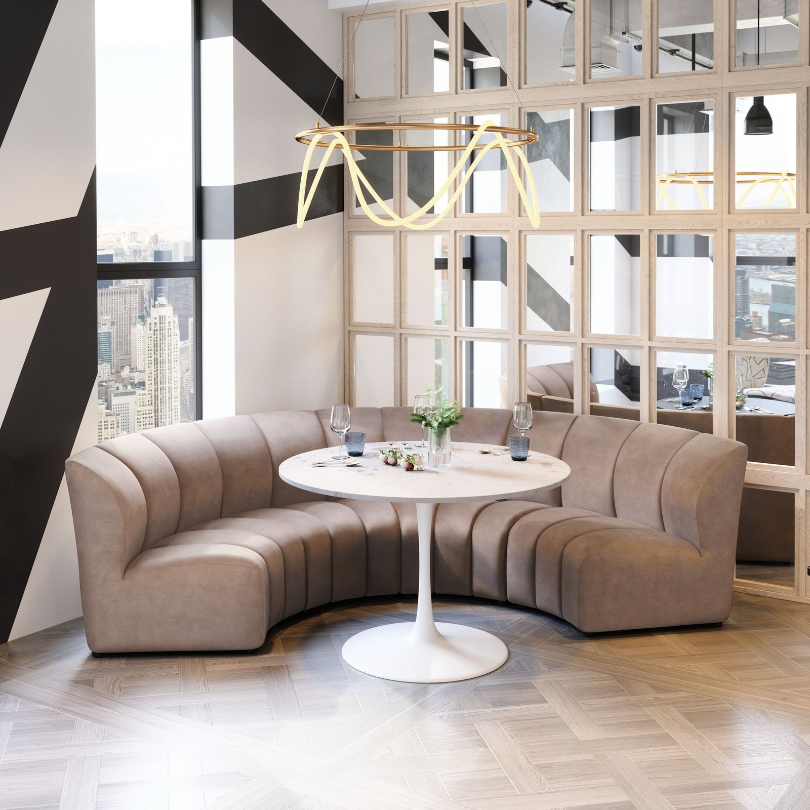 Garbi Modular Sectional Beige - Image 2