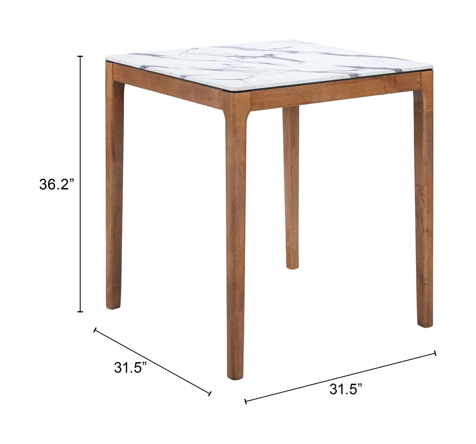 Eva Counter Table White - Image 7