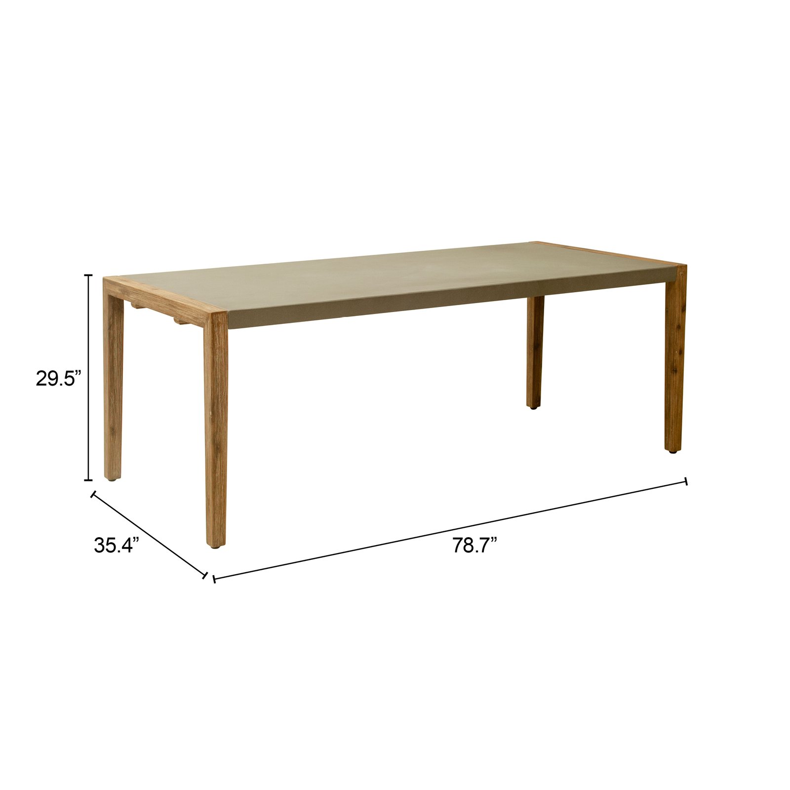 Kata Dining Table Gray - Image 8