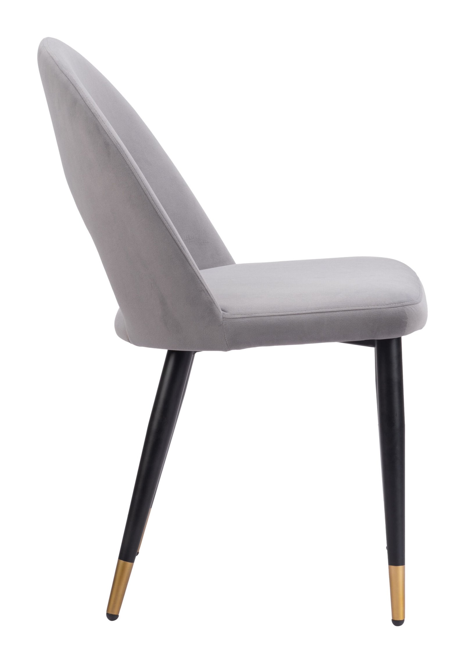 Menlo Dining Chair (Set of 2) Gray - Image 4