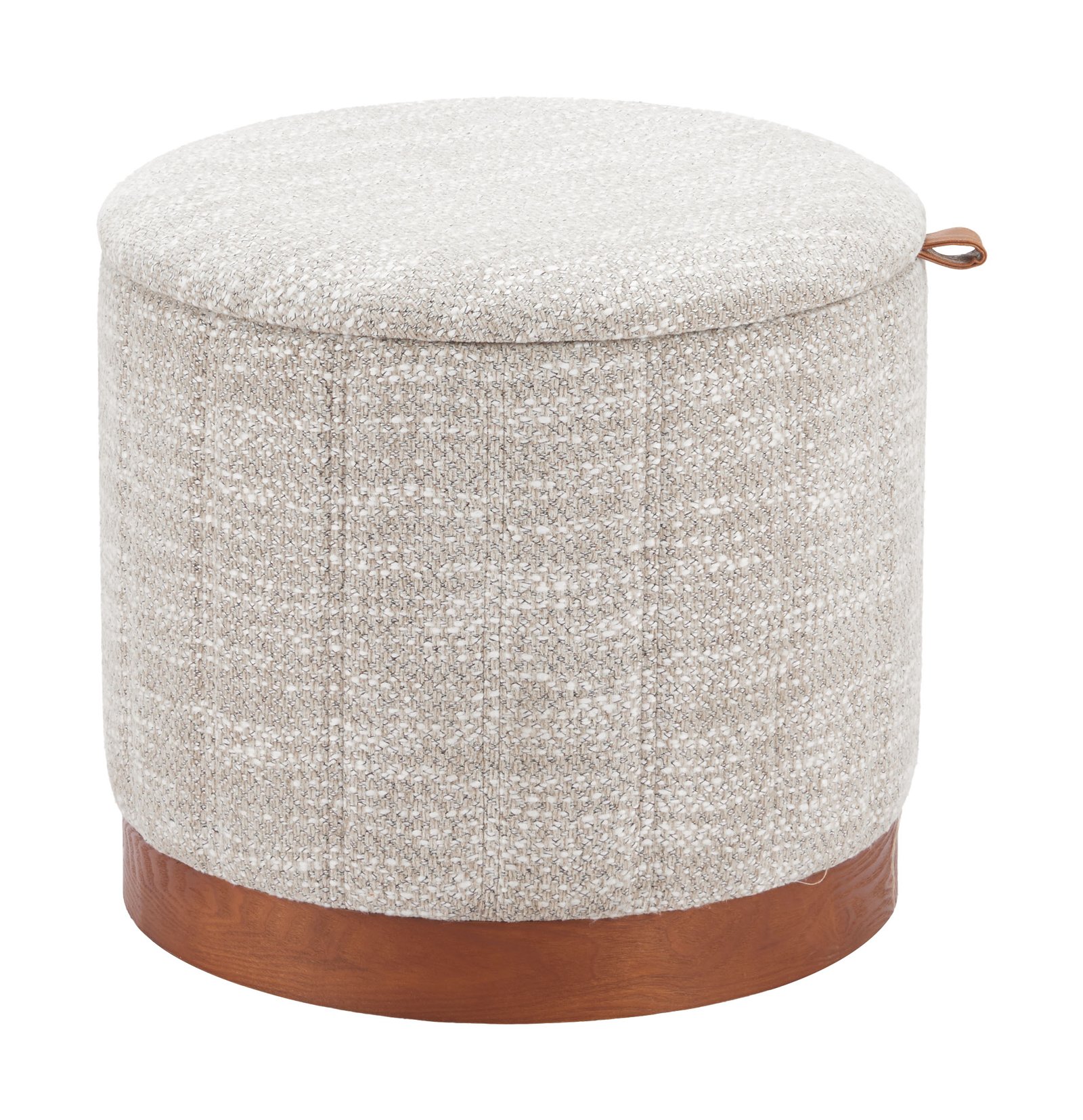 Fije Storage Ottoman Gray - Image 2