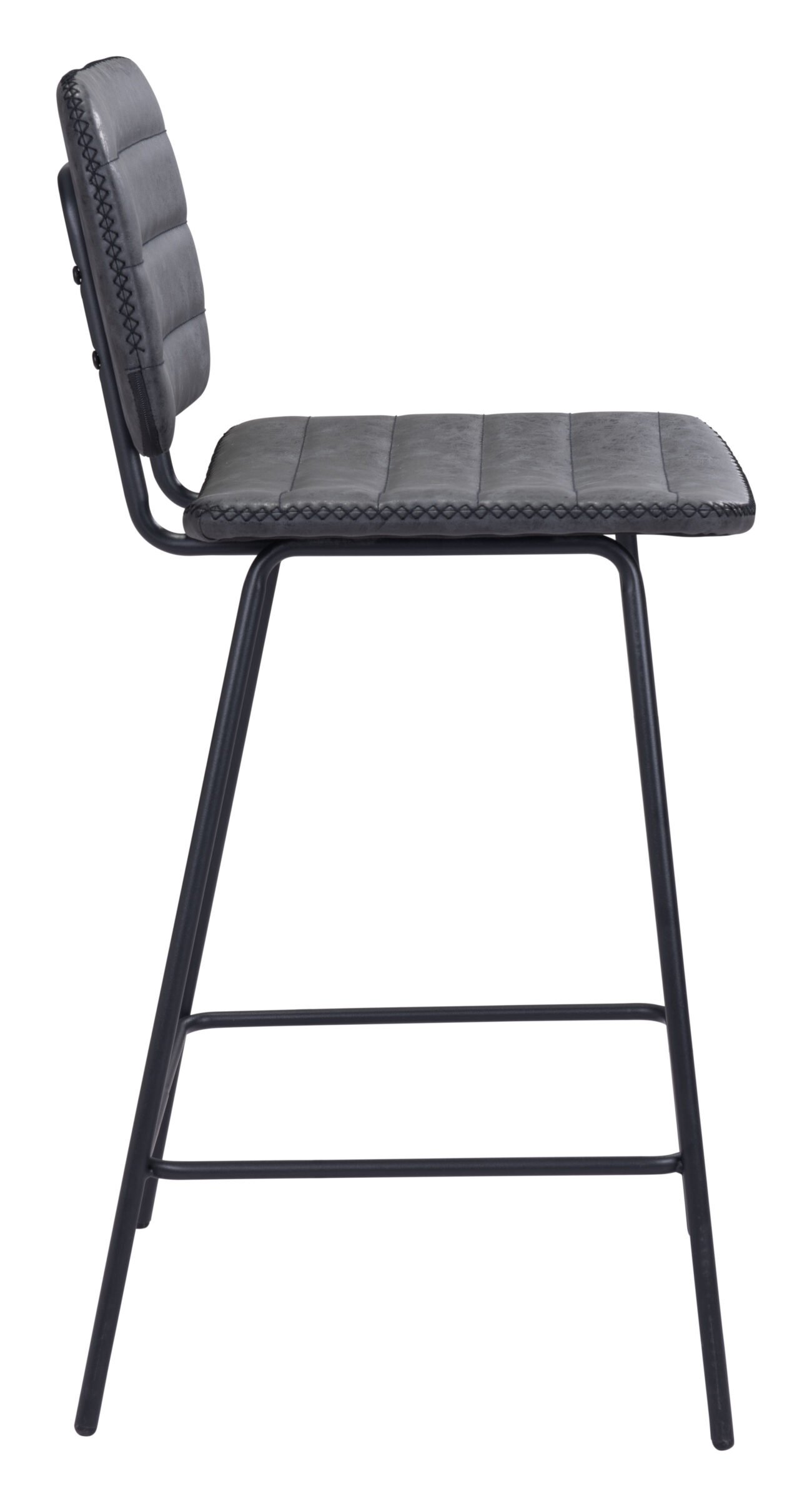 Boston Counter Stool (Set of 2) Vintage Black - Image 4