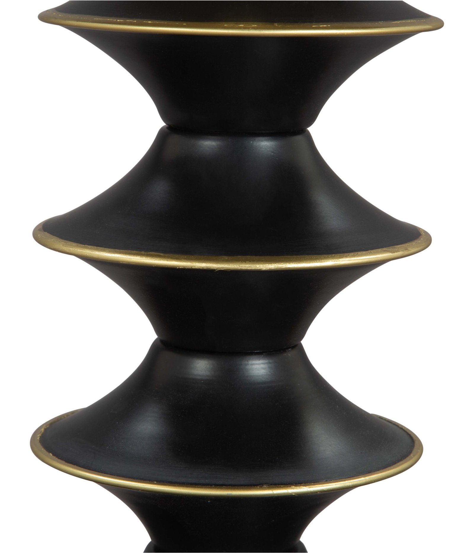Donahue Side Table Gold & Black - Image 6