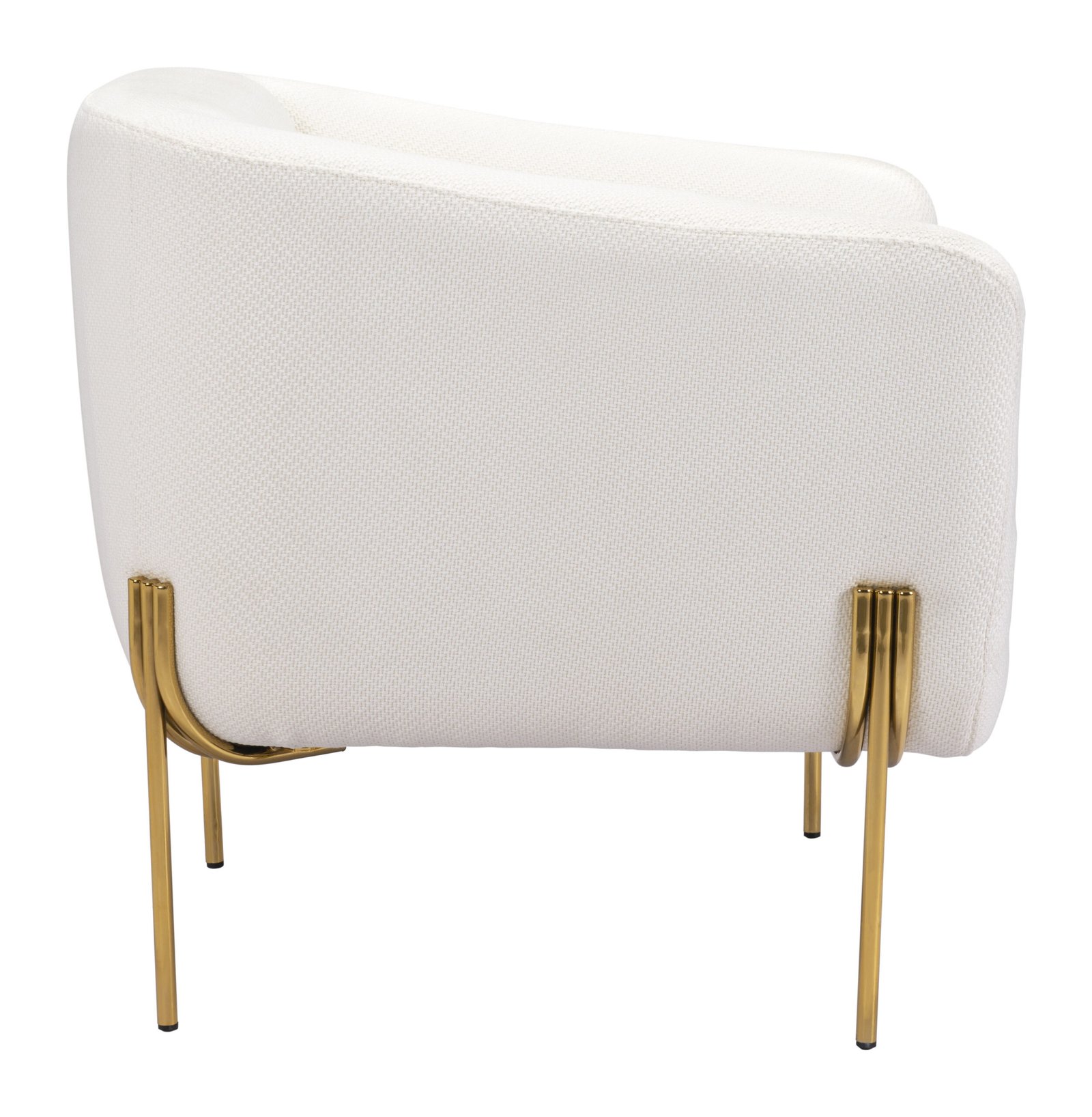 Micaela Armchair Ivory - Image 3