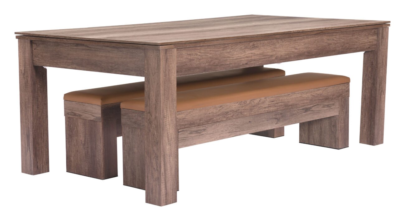 Bonker 3 in 1 Table Brown - Image 17