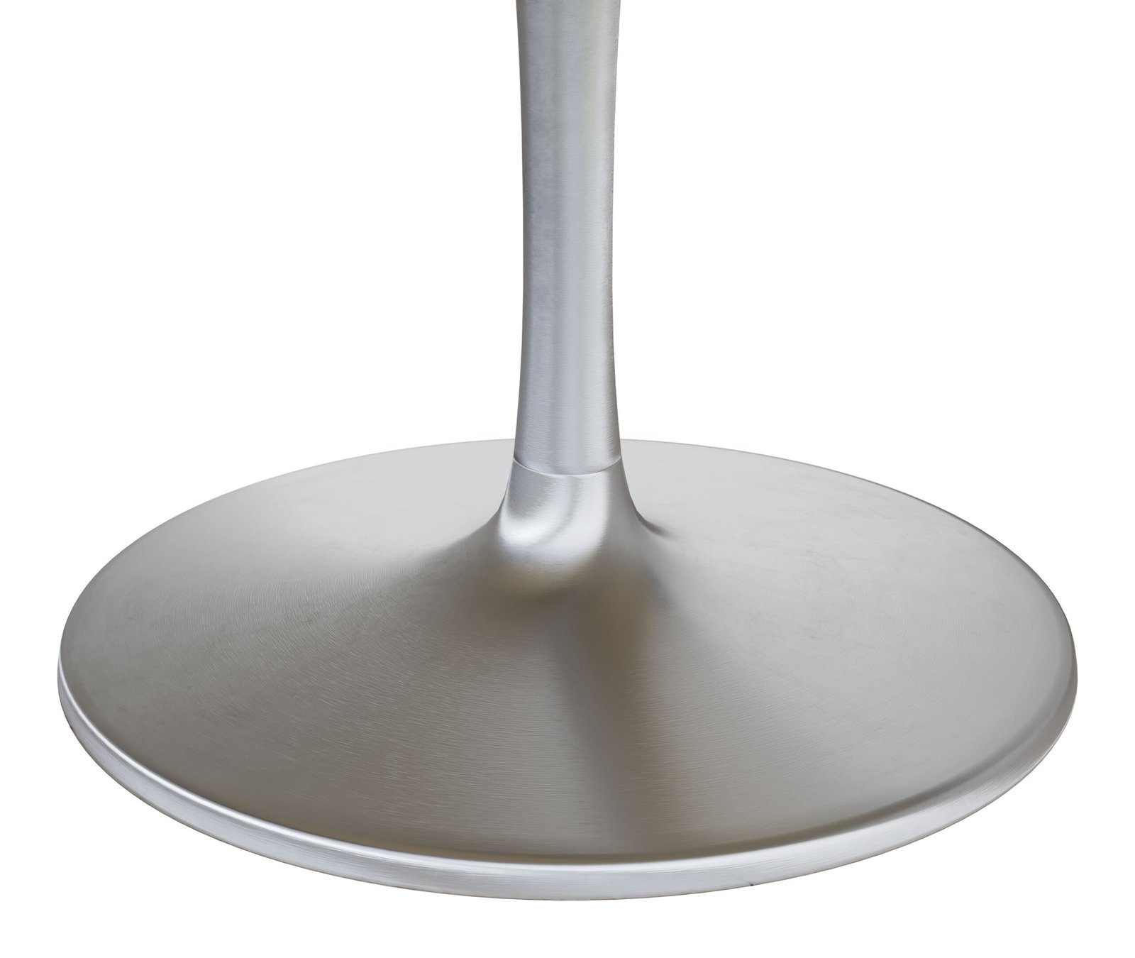 Metropolis Dining Table (60") Gray & Silver - Image 5