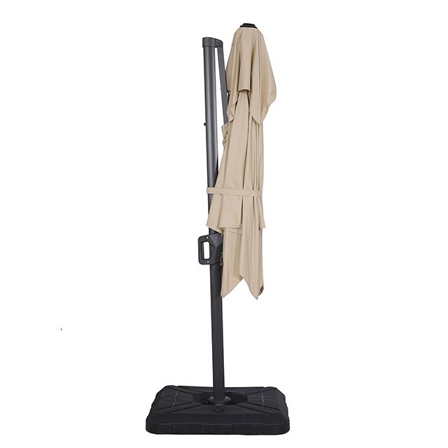 Fida 8 Ft Square Umbrella w/ Double Top - Image 6