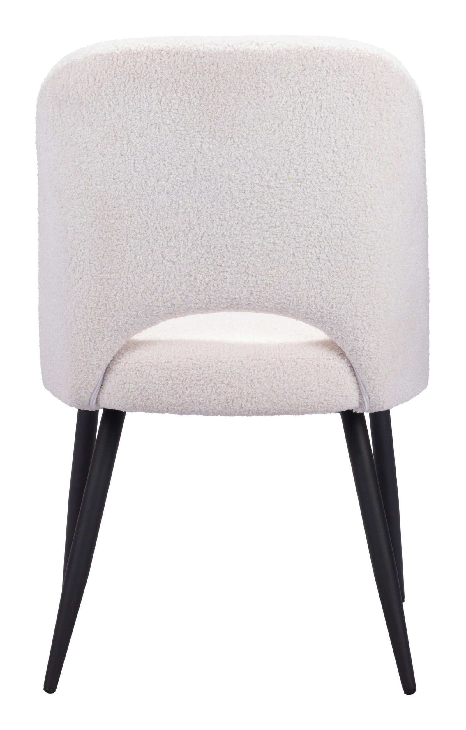 Teddy Dining Chair (Set of 2) Ivory - Image 7
